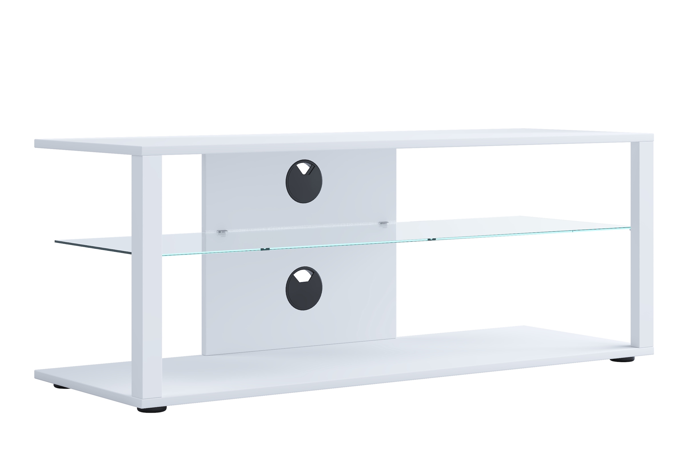 VCM TV-Board »VCM TV Möbel | Lowboard | Fernsehregal mit ausreichend Stauraum | Maße H. 45 x B. 115 x T. 41 cm | Fernseh Möbel ¿ Folas XL«, (VCM Folas)