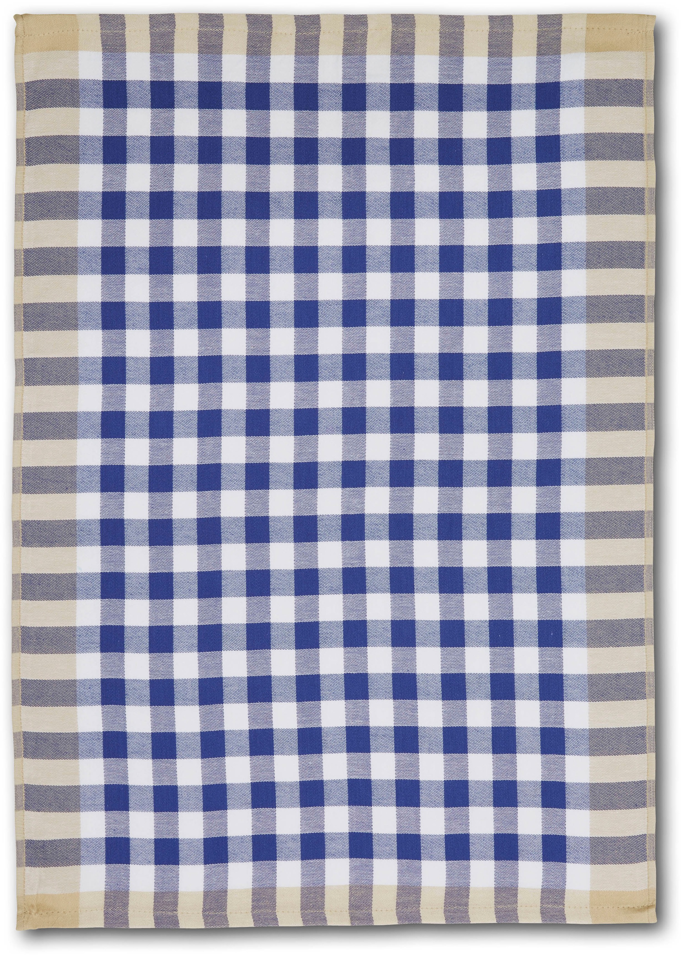 Dyckhoff Geschirrtuch »KARO, Maße je Tuch ca. 50x70 cm, aus 100% Baumwolle«, (Set, 3 tlg.), mit drei verschiedenen Motiven