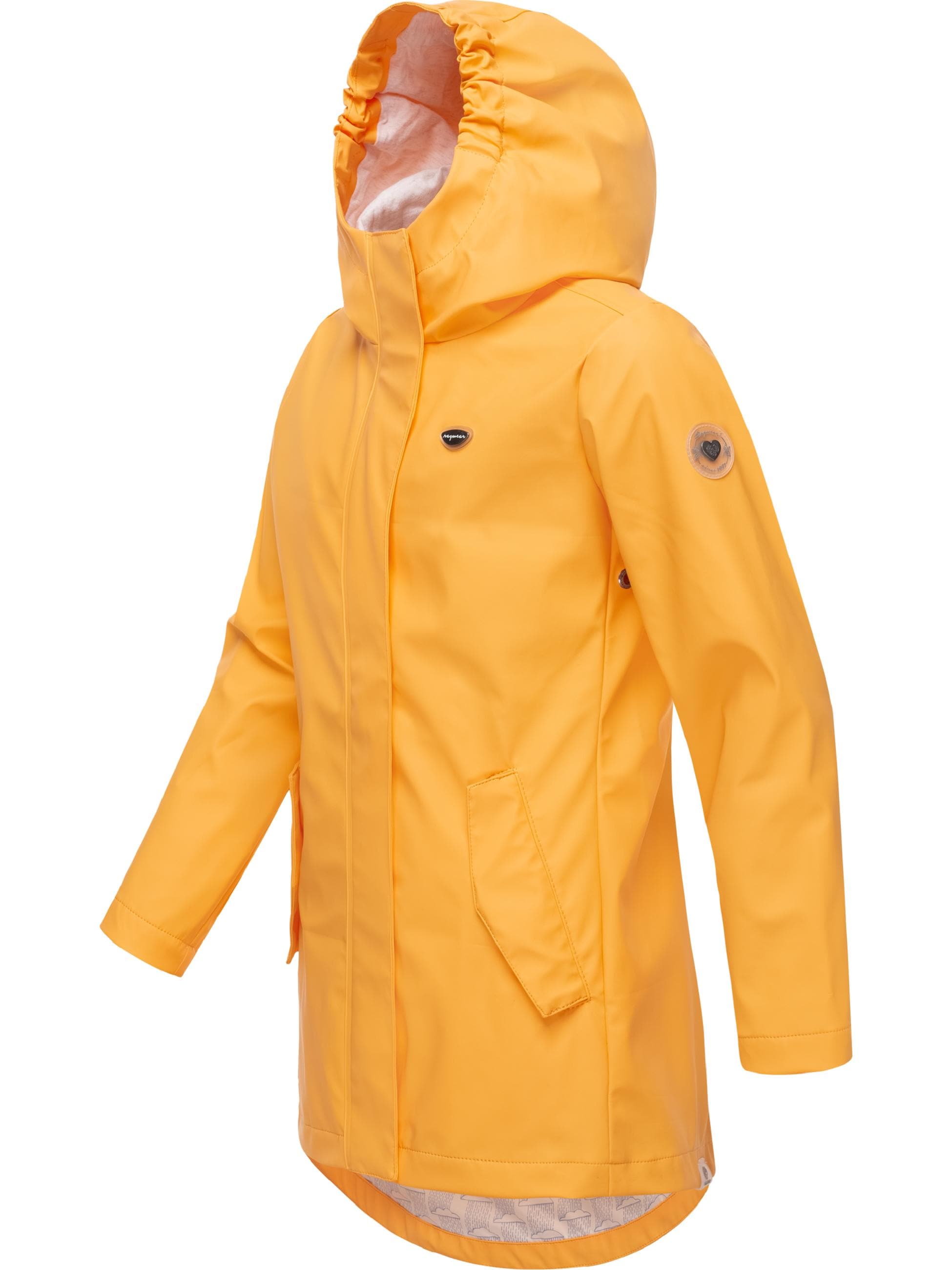 Ragwear Regenjacke »Regenmantel Marjanka II«, mit Kapuze