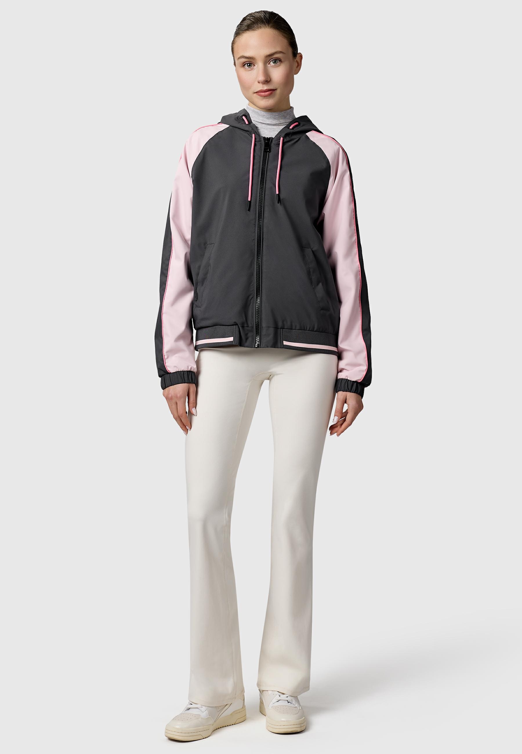 Ragwear Outdoorjacke »Outdoorjacke Nicandra Sporty YOUMODO« mit Kapuze Sportliche Übergangsjacke mit Kapuze