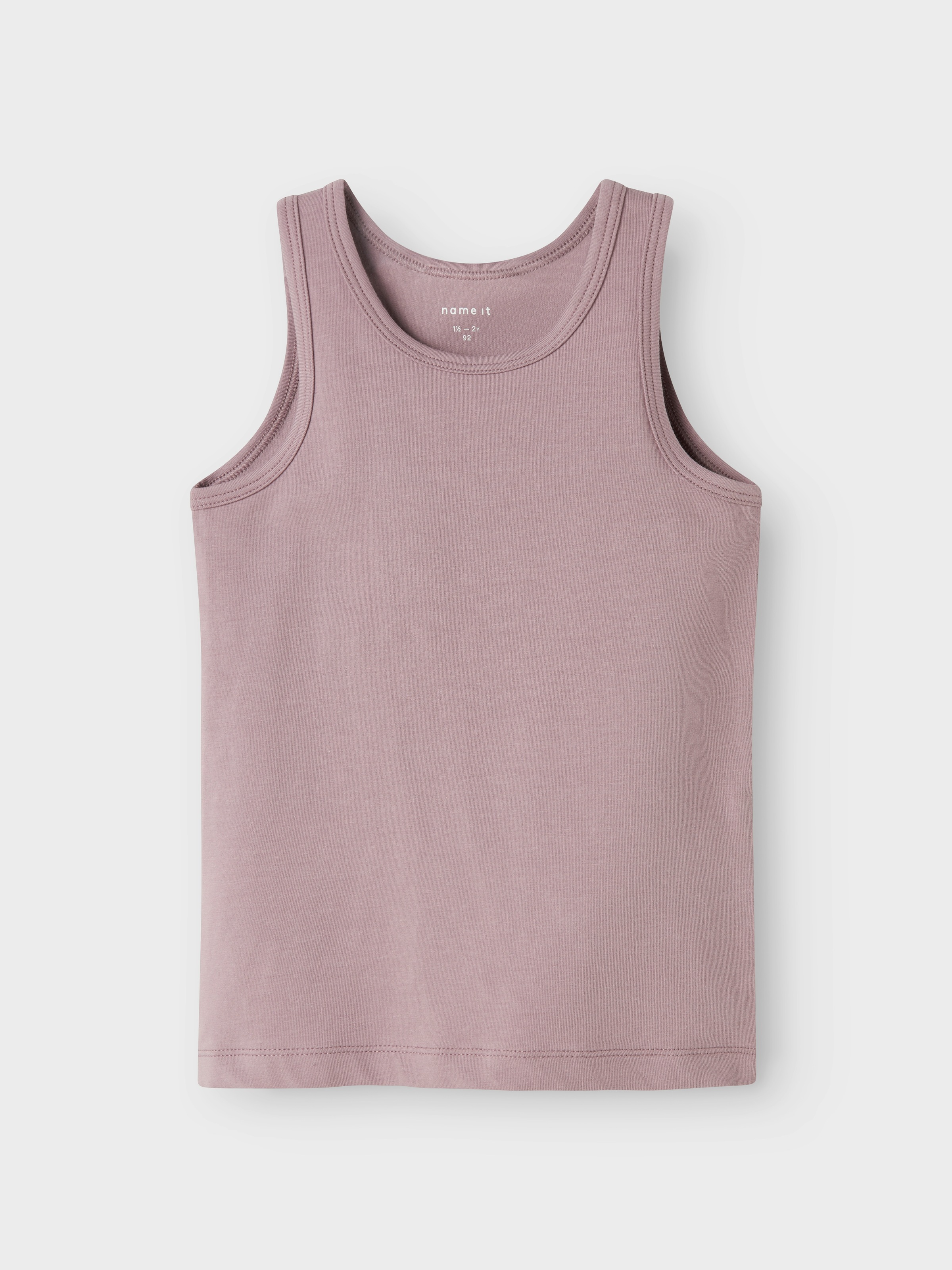 Name It Unterhemd »NMFTANK TOP 2P BARELY PINK BOW NOOS«, (Packung, 2 St.)