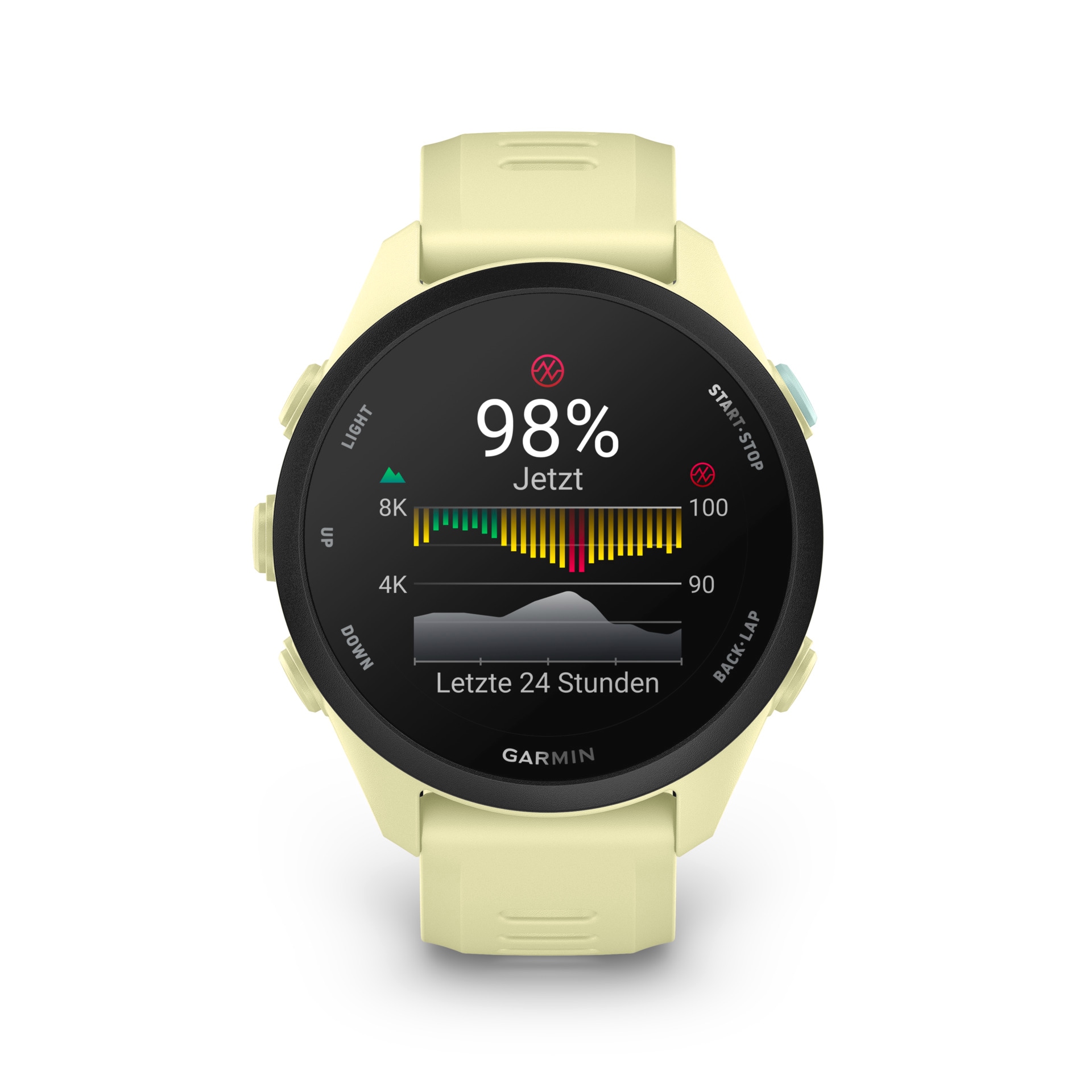 Garmin Smartwatch »Forerunner 70 mit Silikonarmband 20 mm«(/ 1,2 ″)