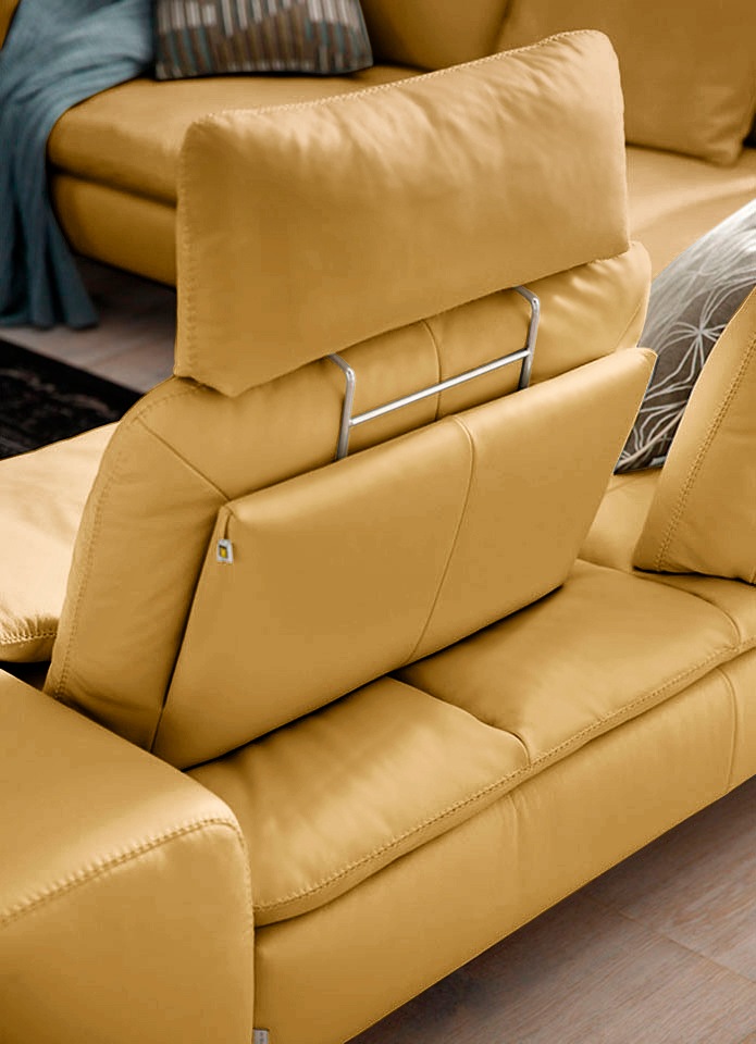 W.SCHILLIG Ecksofa »valentinoo, Designsofa, elegant und bequem, L-Form«, (Set), mit Sitztiefenverstellung, Breite 318 cm
