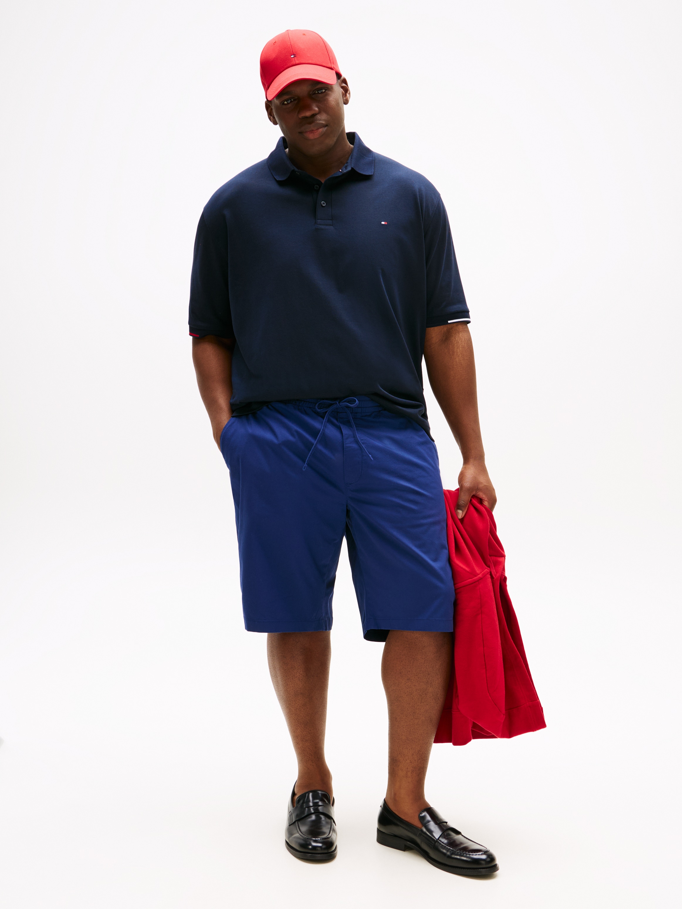 Tommy Hilfiger Big & Tall Shorts »BT-BROOKLYN PO PAPERT SHORTS-B«, Große Größen