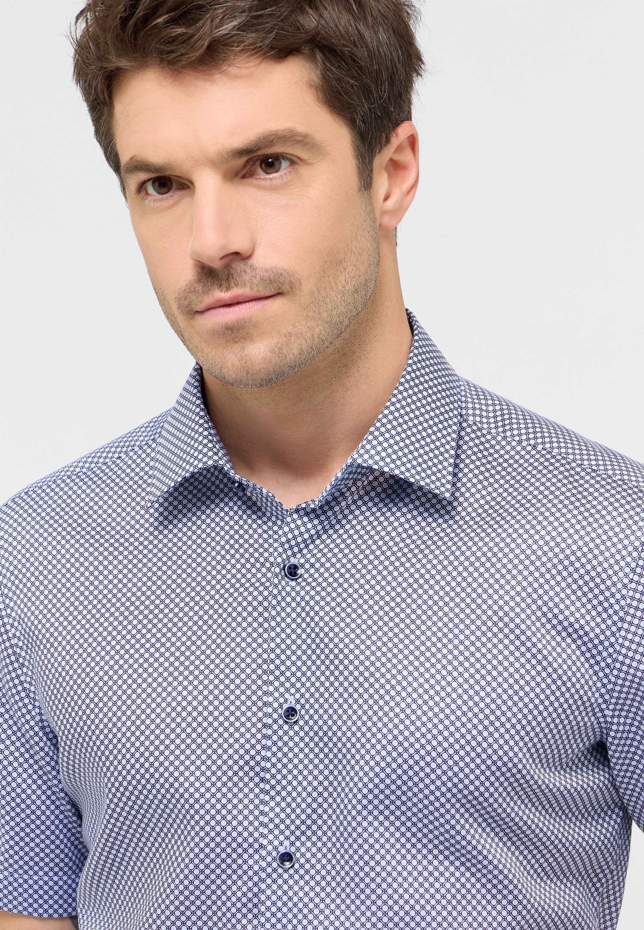 Eterna Kurzarmhemd »SLIM FIT«, NON IRON (bügelfrei)