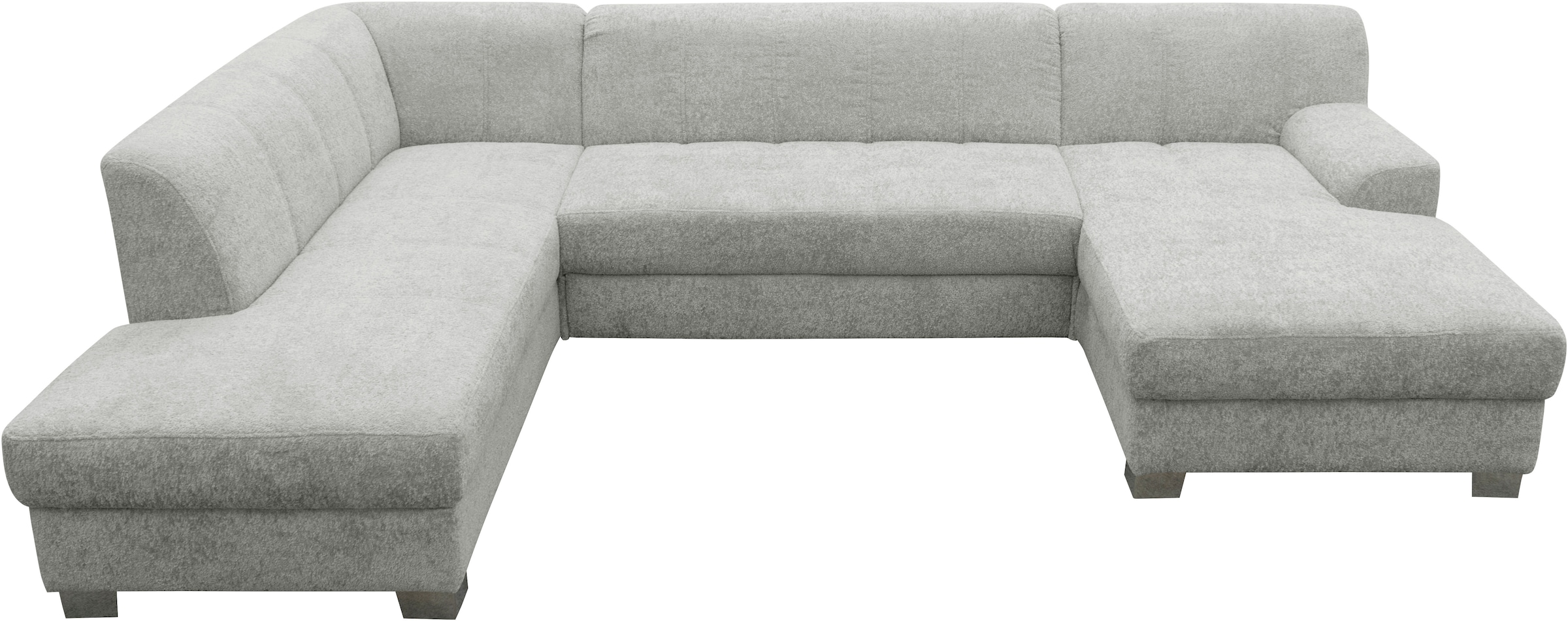 OTTO home Wohnlandschaft »Lolland 296 x 195 cm, modern, mit Steppungen, gemütlich« U-Form, aus Pet Friendly Bezug