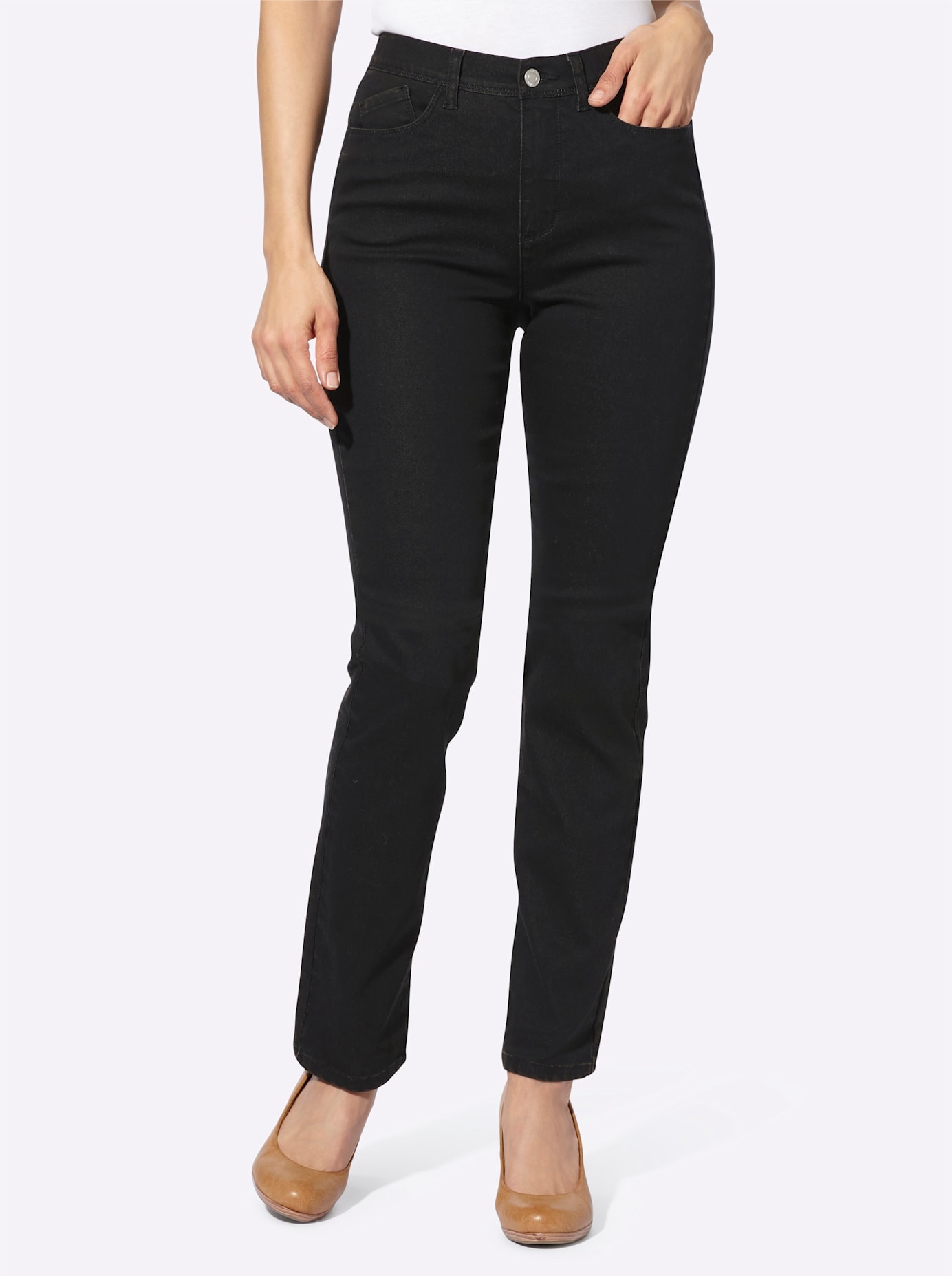 Casual Looks Bequeme Jeans, (1 tlg.)
