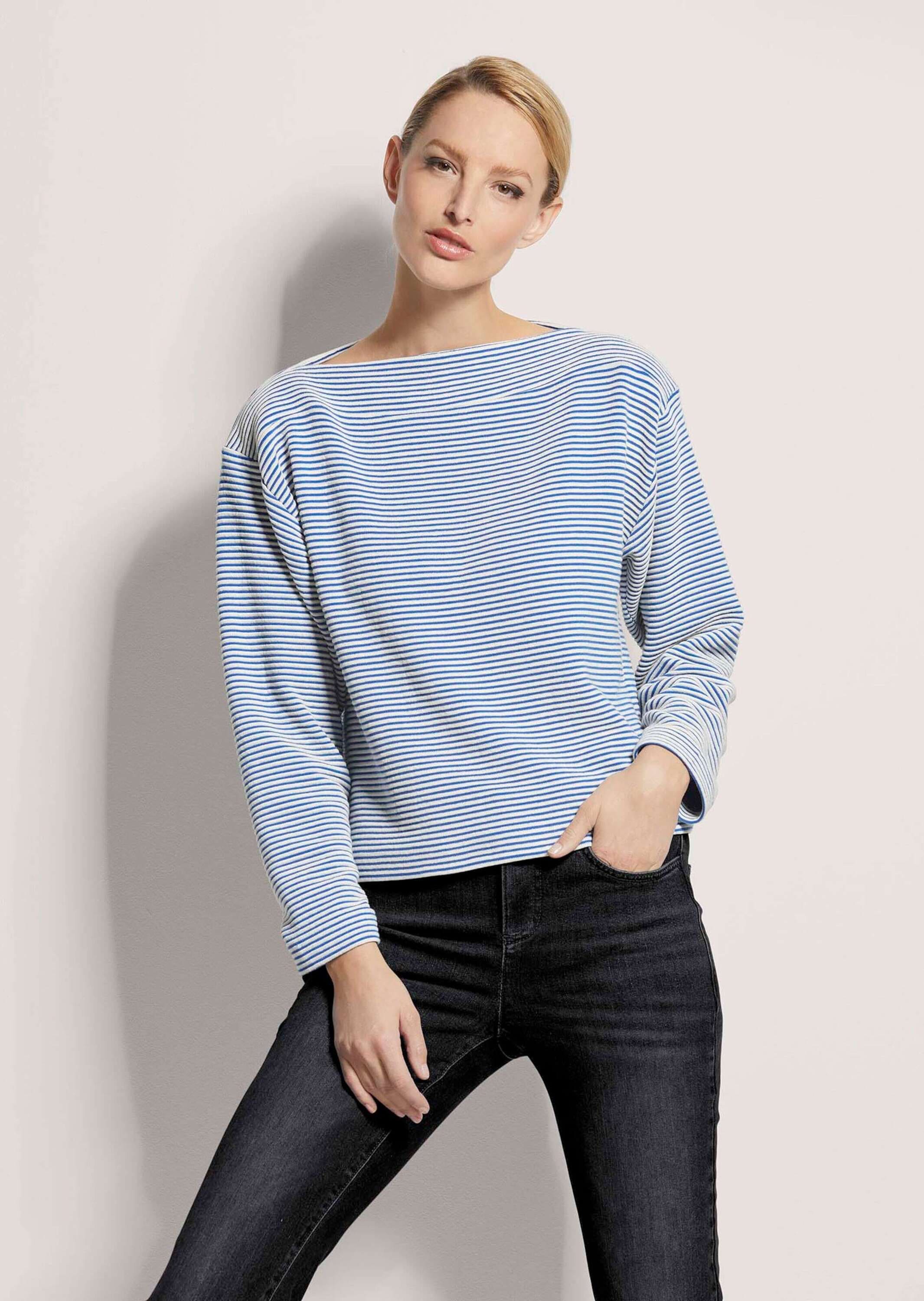 MADELEINE Langarmshirt »Sweatshirt Ringel-Shirt«