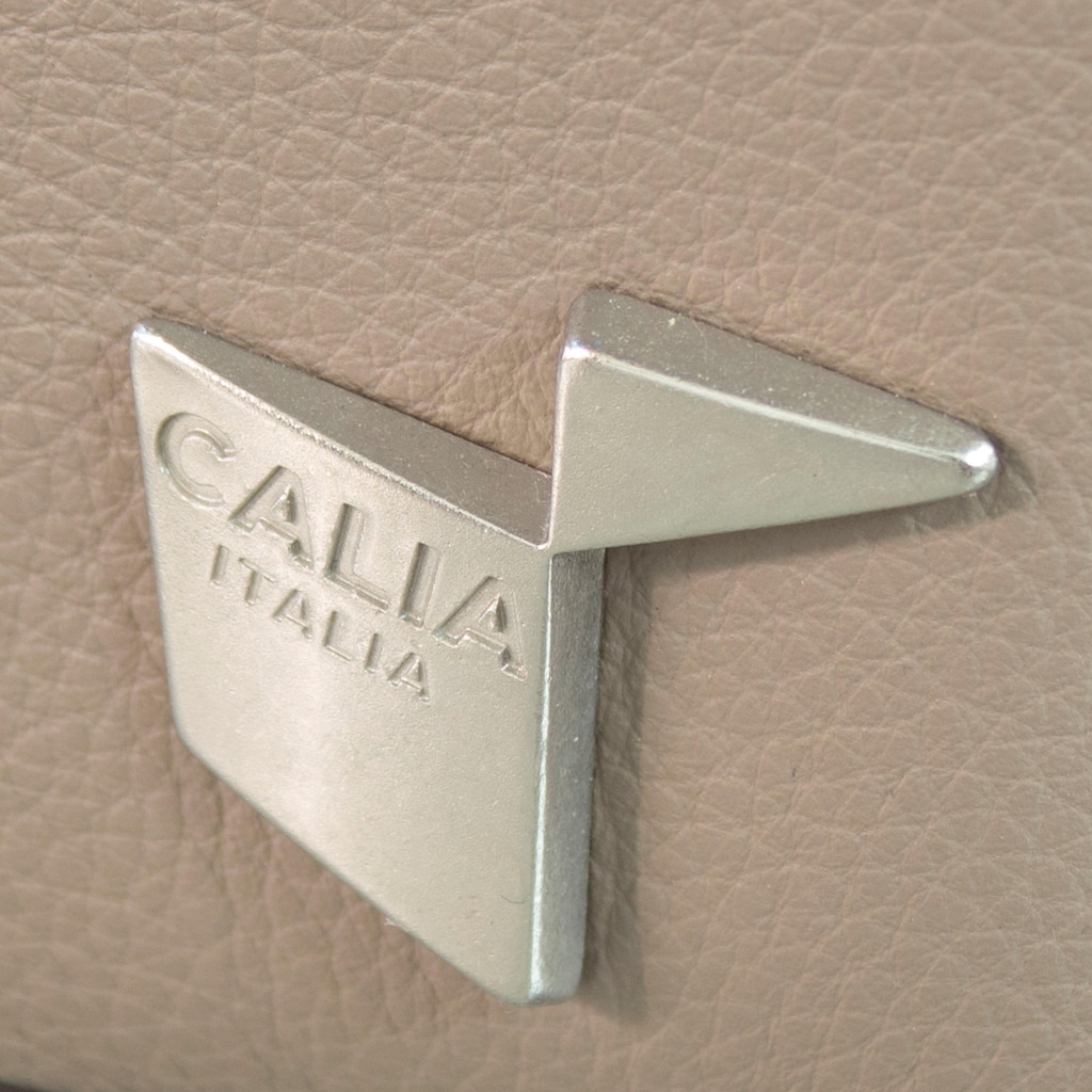 CALIA ITALIA Ecksofa »Mood«, in zwei Lederqualitäten, Recamiere wahlweise links oder rechts
