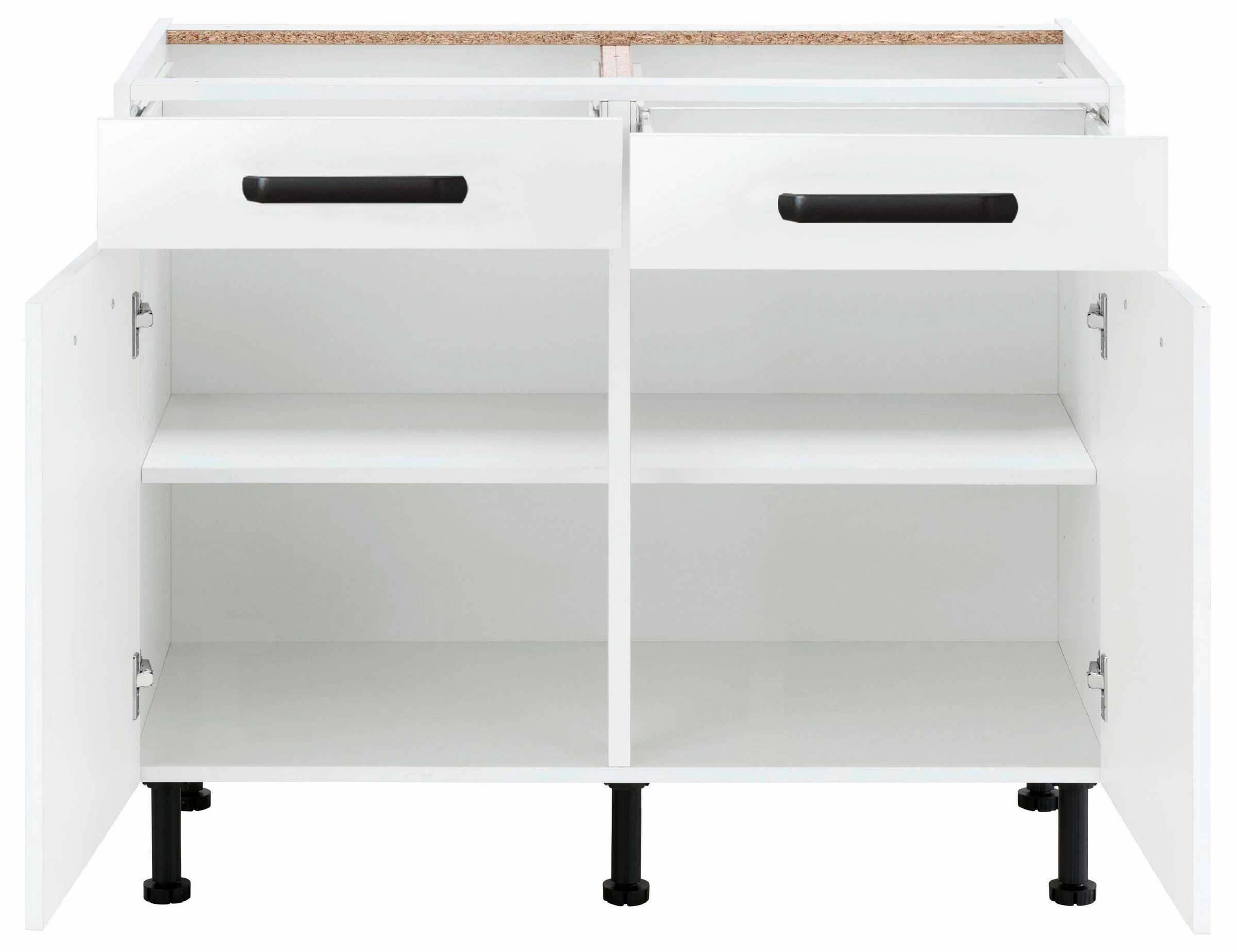 wiho Küchen Unterschrank »Simi« Soft-Close-Funktion in Schubkästen und Auszügen, verstellbare Füße