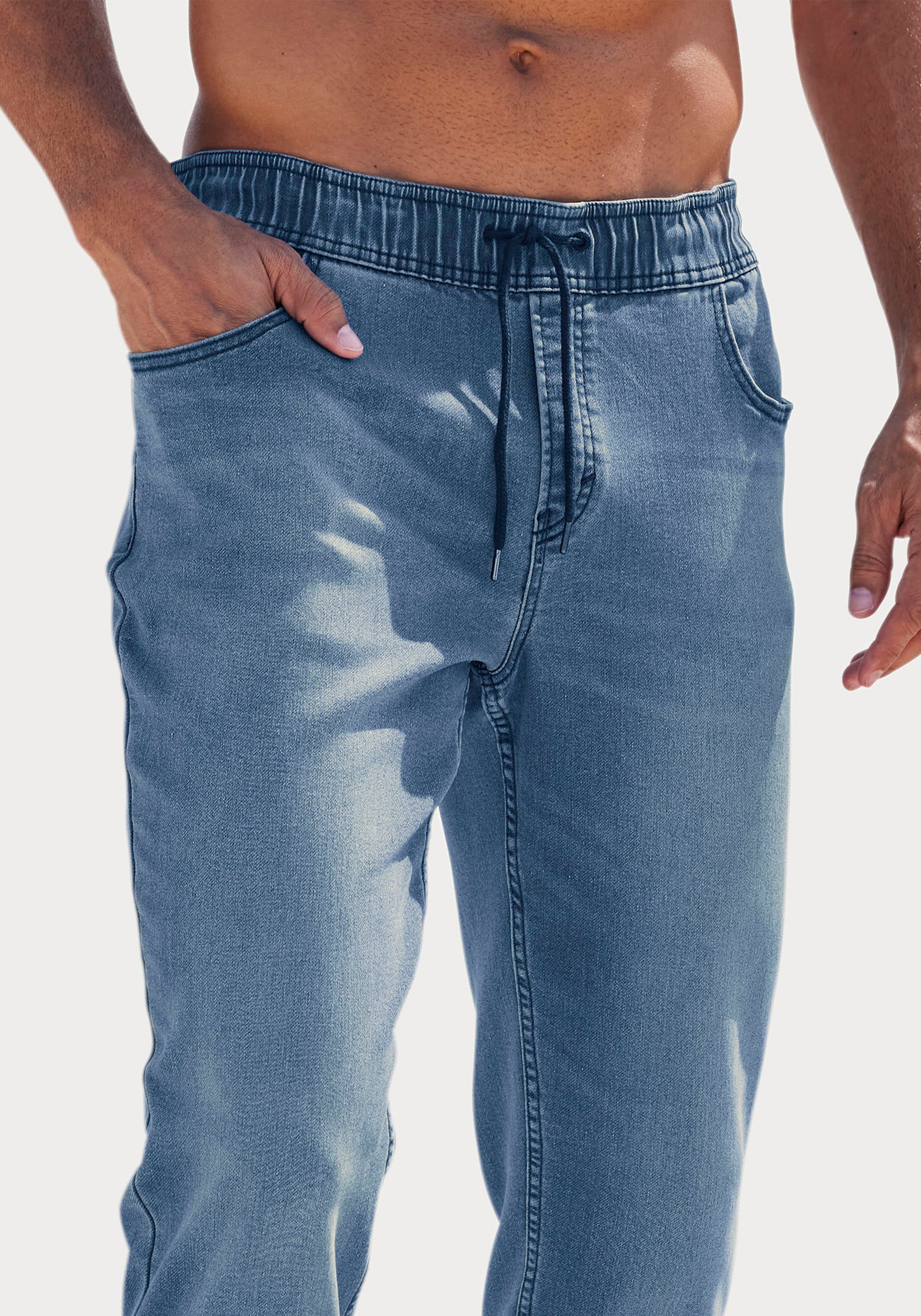 John Devin Jogger Pants »Jogg Pants«  Joggpants mit elastischem Bund aus weicher Stretch-Qualität