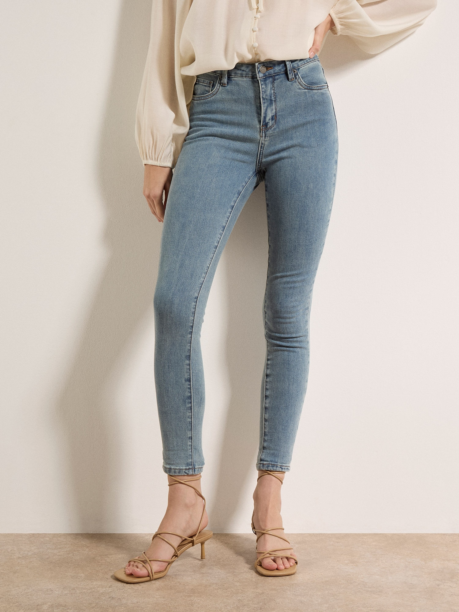 Apricot Relax-fit-Jeans »Jeans« Skinny-Fit Jeans