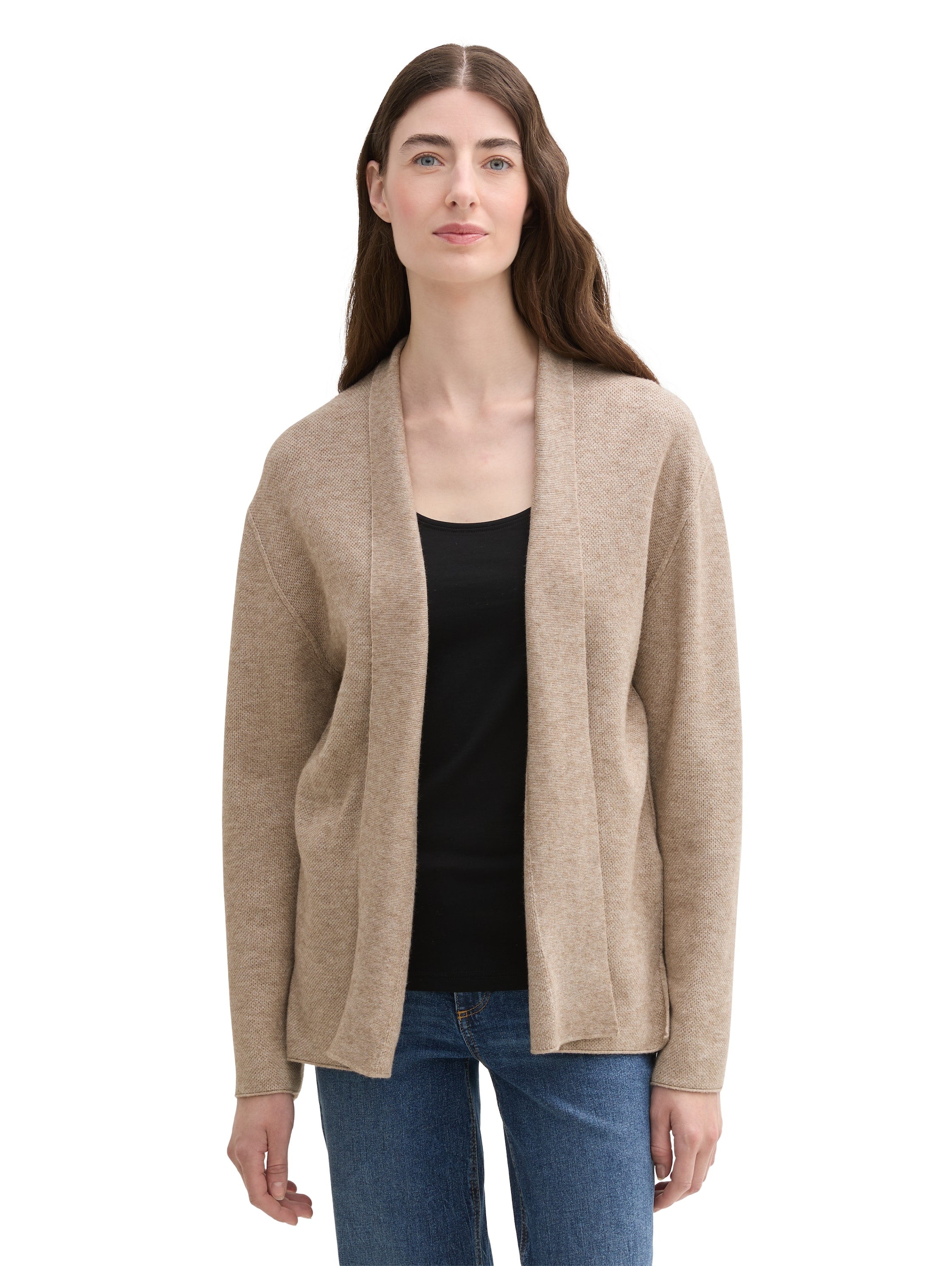 TOM TAILOR Cardigan, mit LENZING™ ECOVERO™