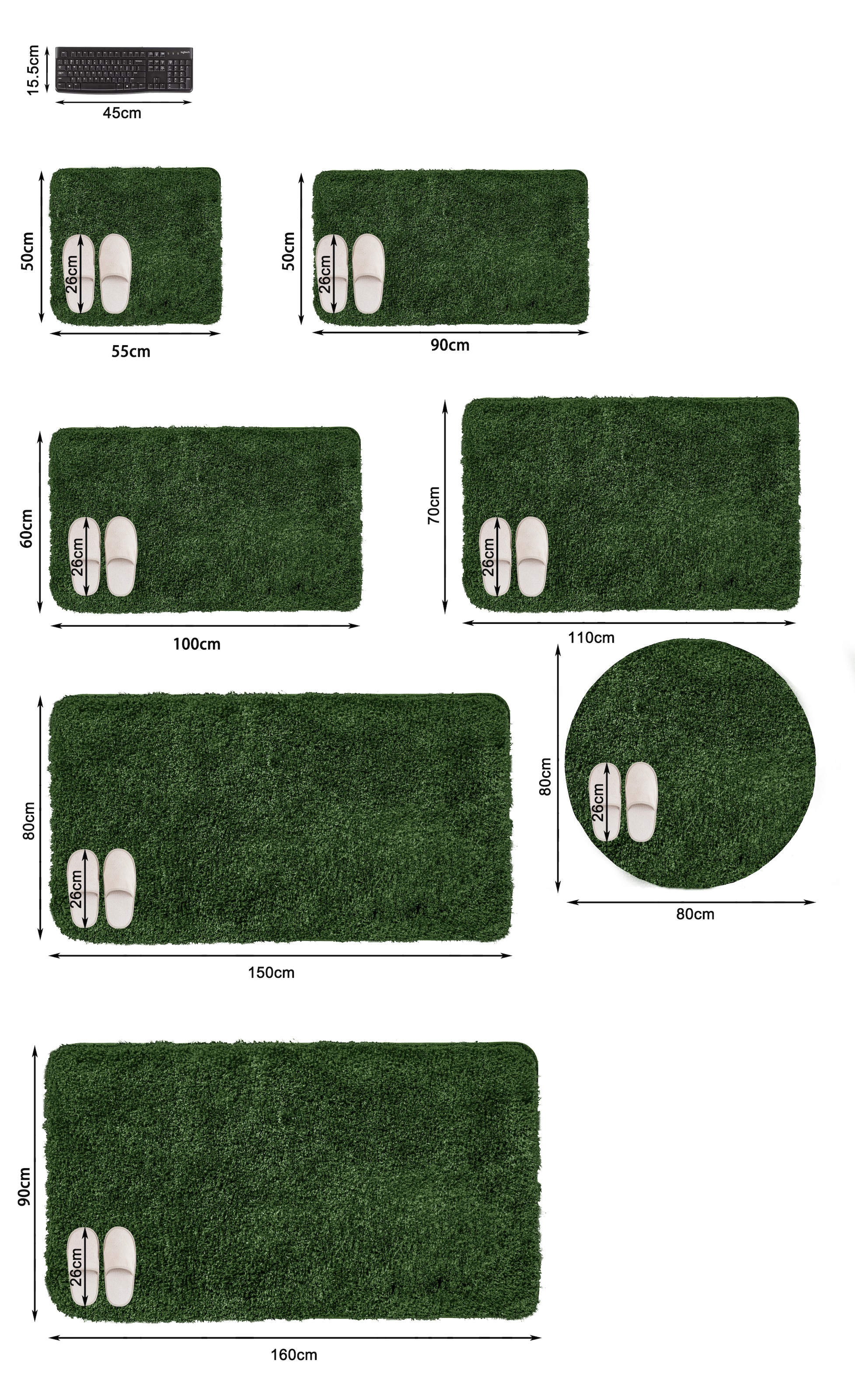 Möve Badematte »Superwuschel, Badvorleger, Badezimmer Teppich« Höhe 40 mm rutschhemmend beschichtet fußbodenheizungsgeeignet | schnell trocknend | strapazierfähig Mikrofaser-Badematte, Badteppich, rechteckig, rund & als 3-tlg. Set