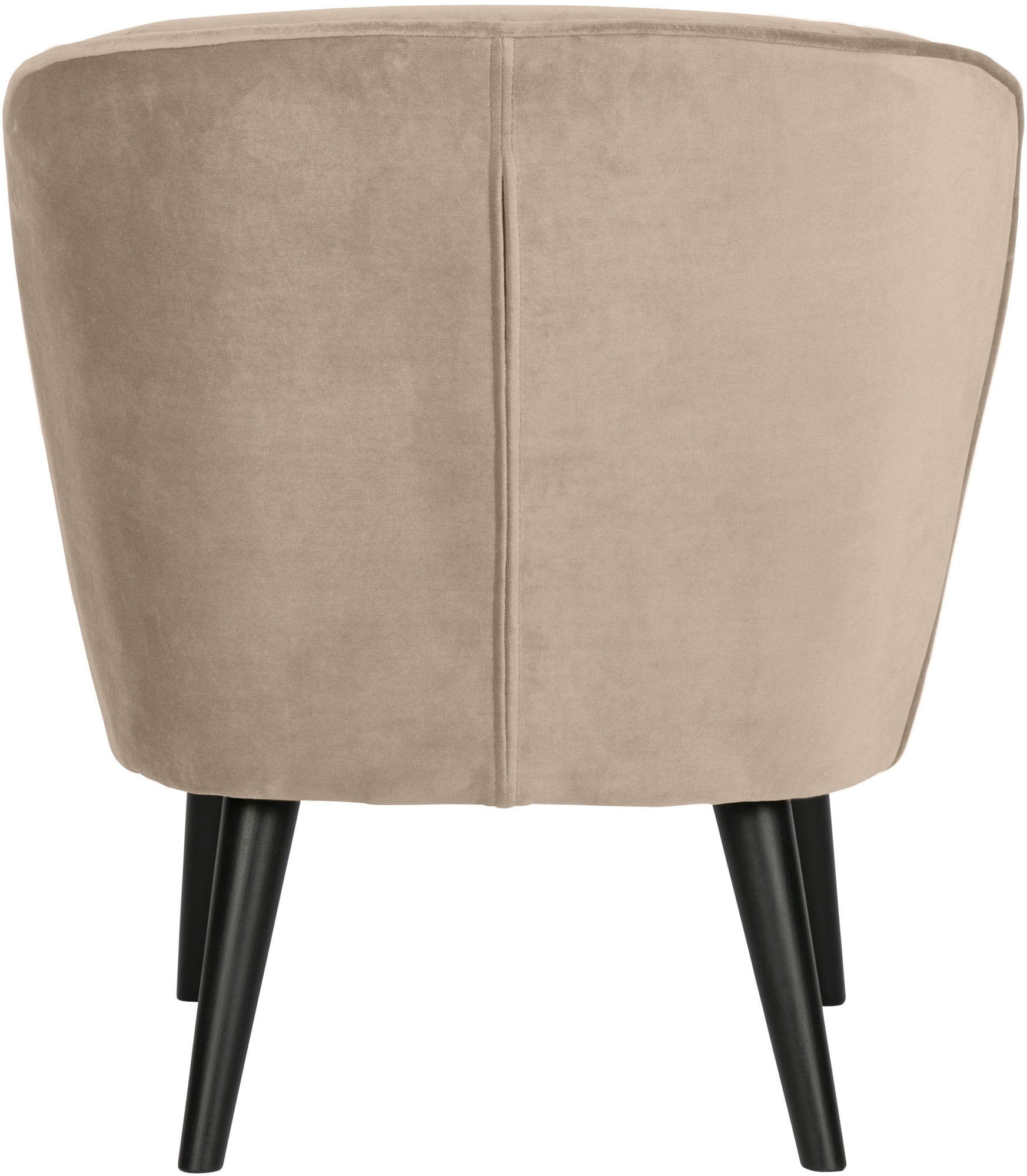 WOOOD Sessel »Sara«, weich gepolstert, 4-Fuß Gestell, H 71 cm x B 59 cm