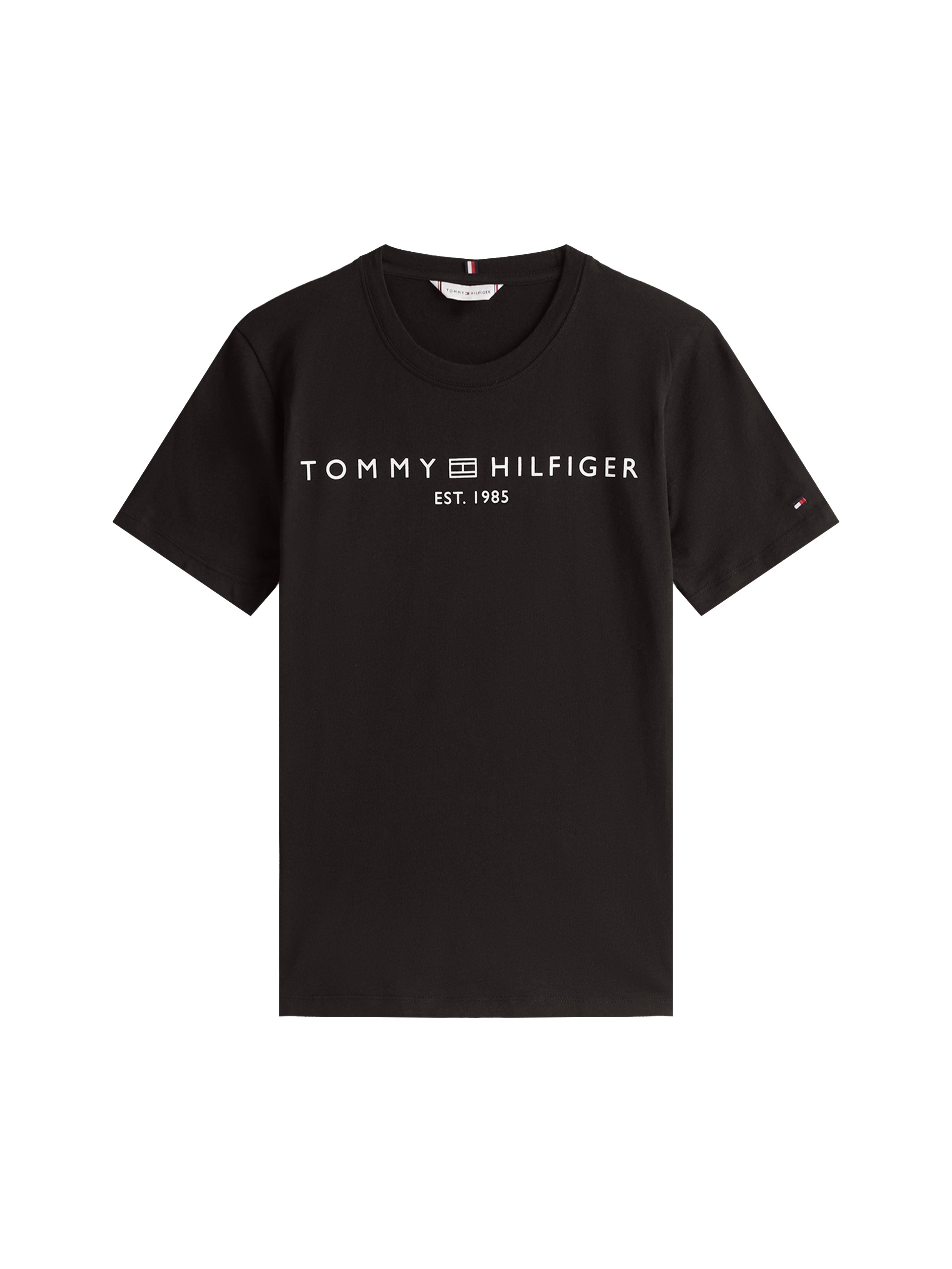 Tommy Hilfiger T-Shirt »REG CORP LOGO C-NK SS«, mit Logoschriftzug