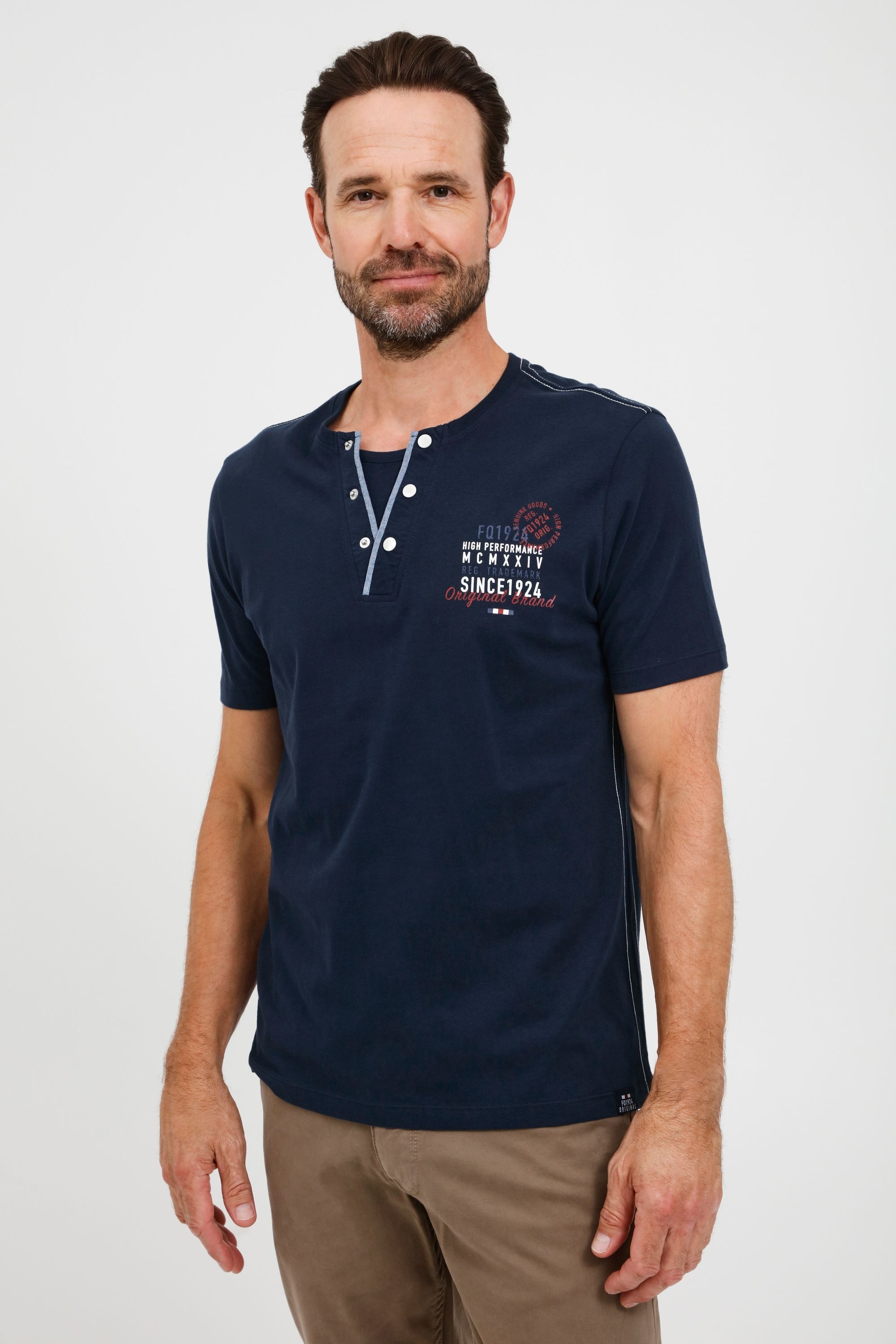 FQ1924 Henleyshirt »Henleyshirt FQRudolf«