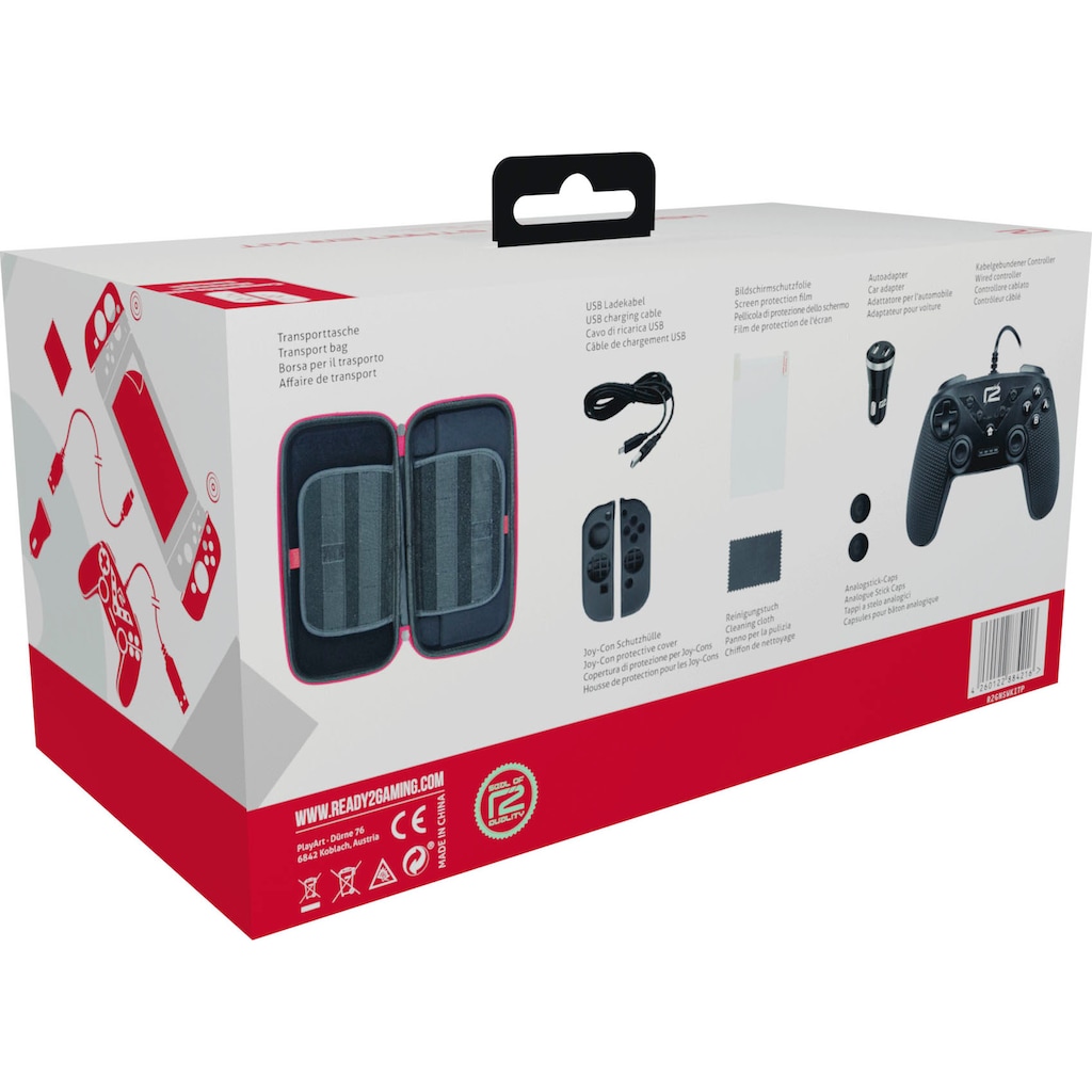 Ready2gaming Nintendo-Controller »Nintendo Switch Premium Starter Kit«