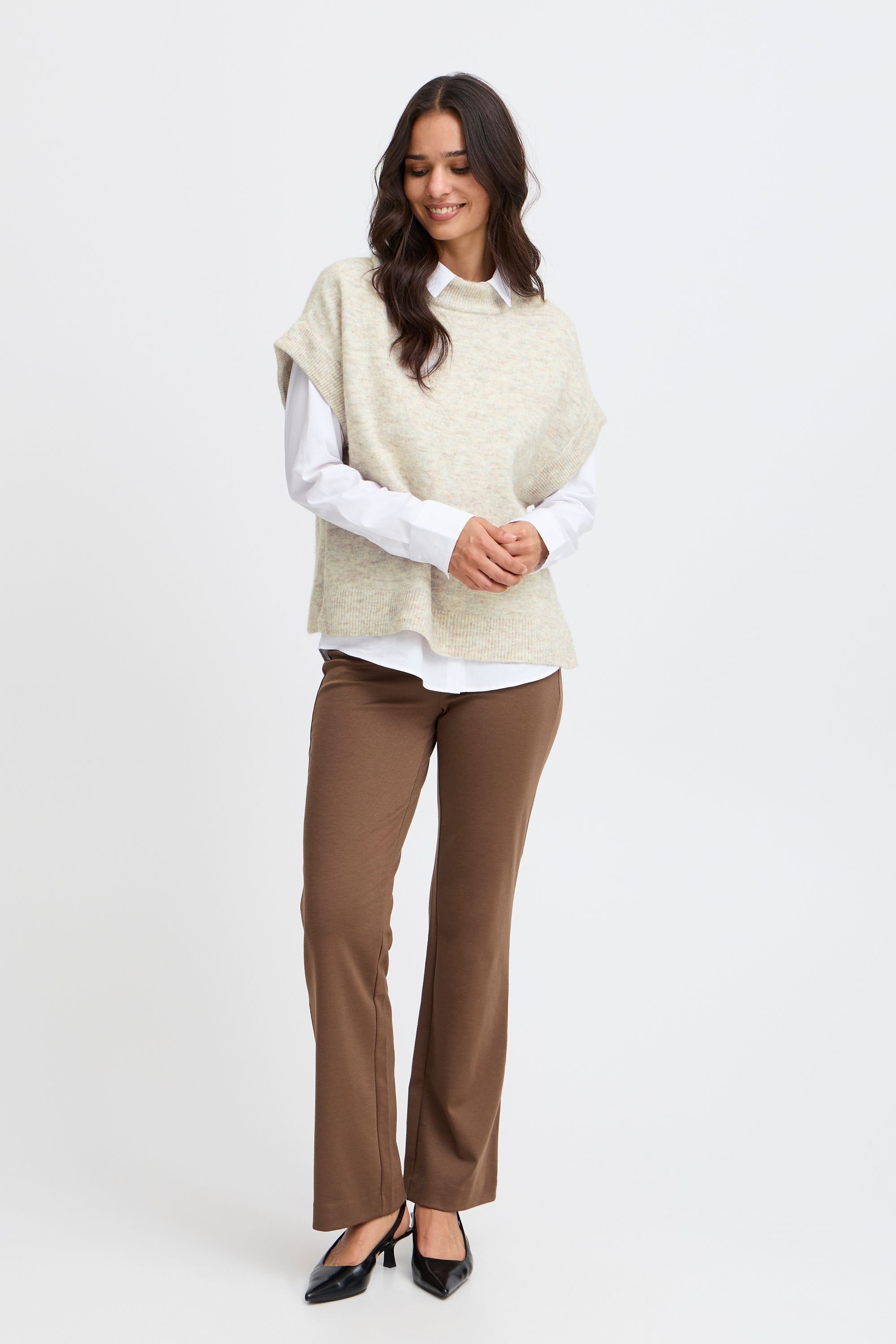 fransa Strickjacke »Pullunder FRSANNY VE 1«