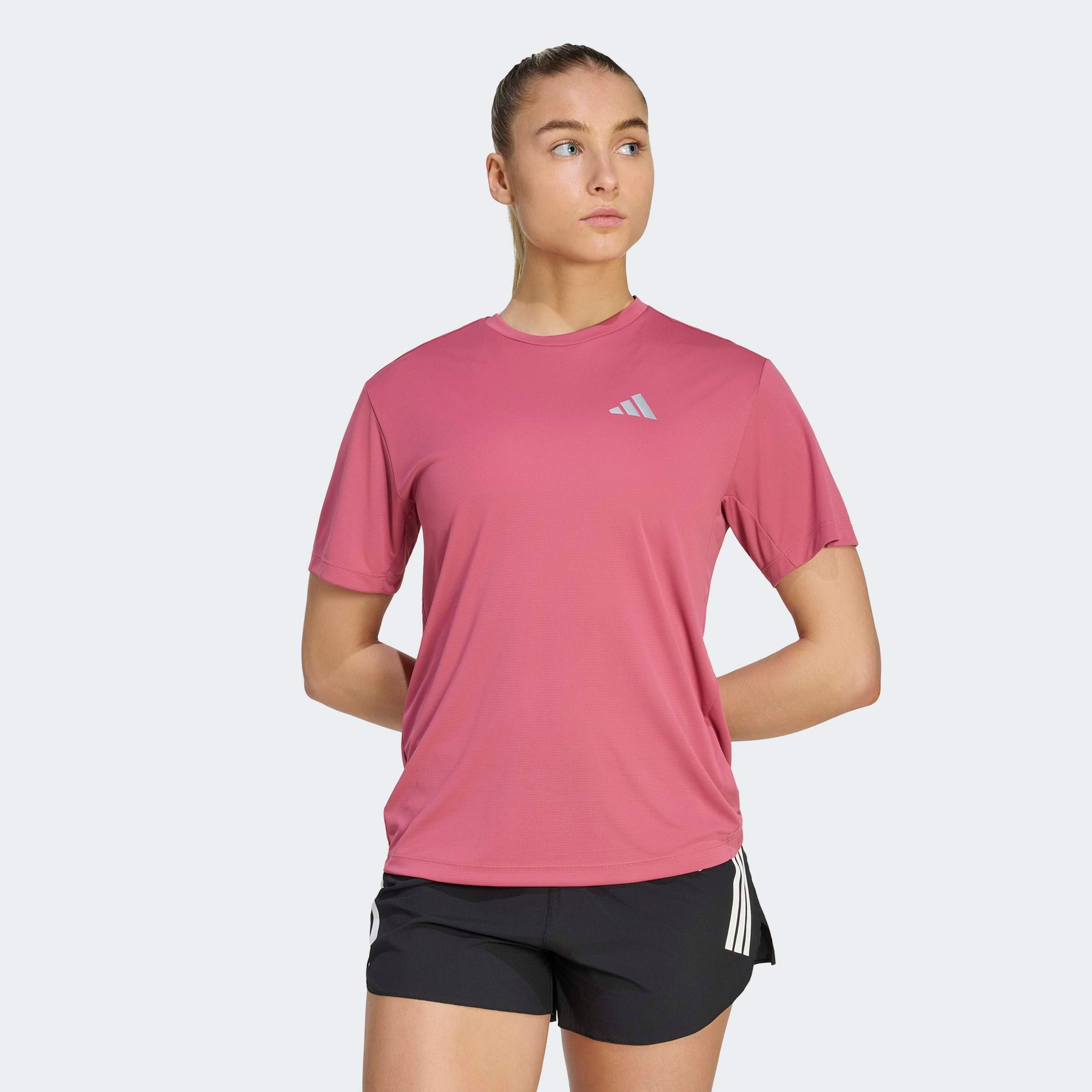 adidas Performance Laufshirt »RUN ESS TEE W« mit climacool® Technologie, ohne Verschluss