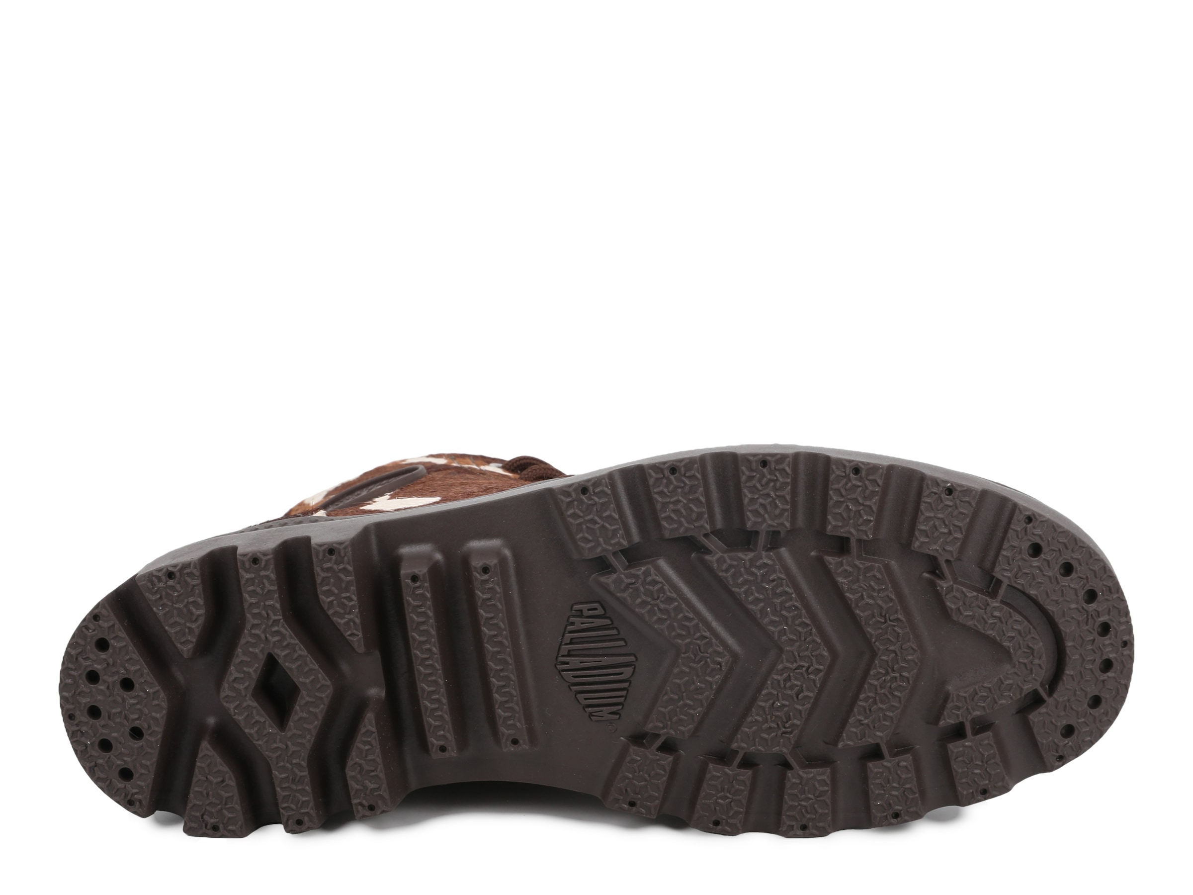 Palladium Schnürboots »PAMPA HI ZIP PONY«  Obermaterial in Ponyfell-Optik