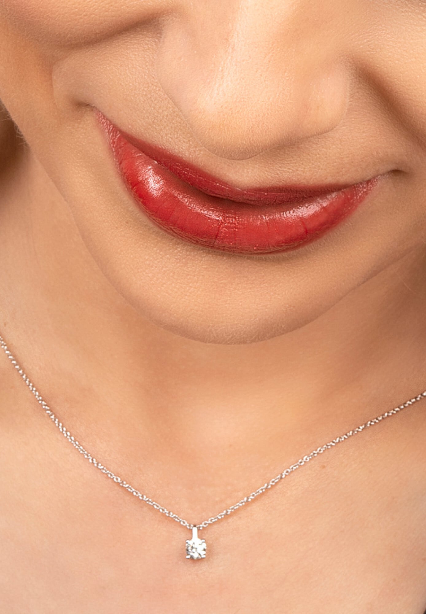 ONE ELEMENT Kettenanhänger »0.3 ct Diamant Brillant Anhänger aus 750 Weißgold«