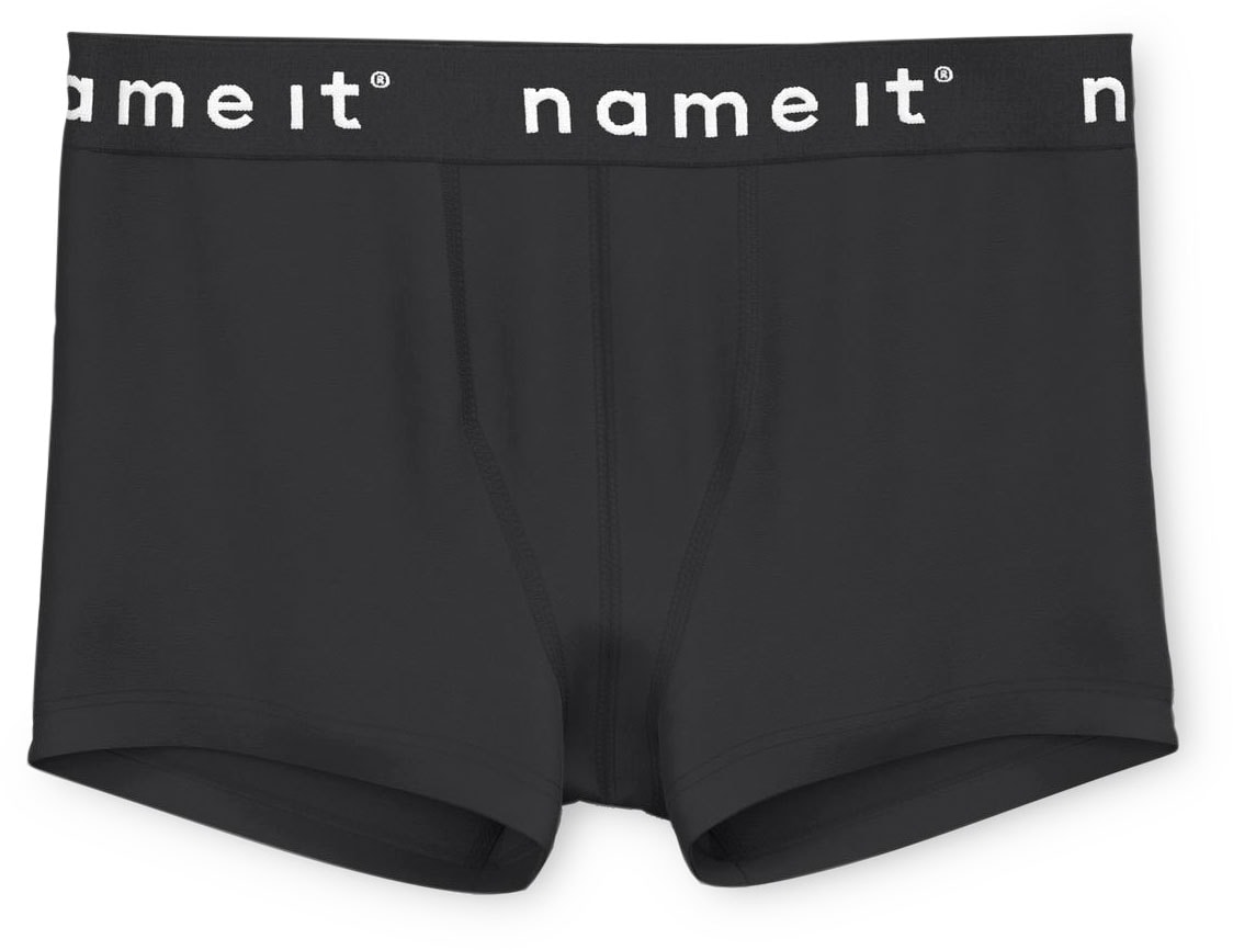 Name It Trunk »NKMBOXER 3P« Packung, 3 Stk. eng, Jersey, Logoschriftzug, angesetztes Bündchen