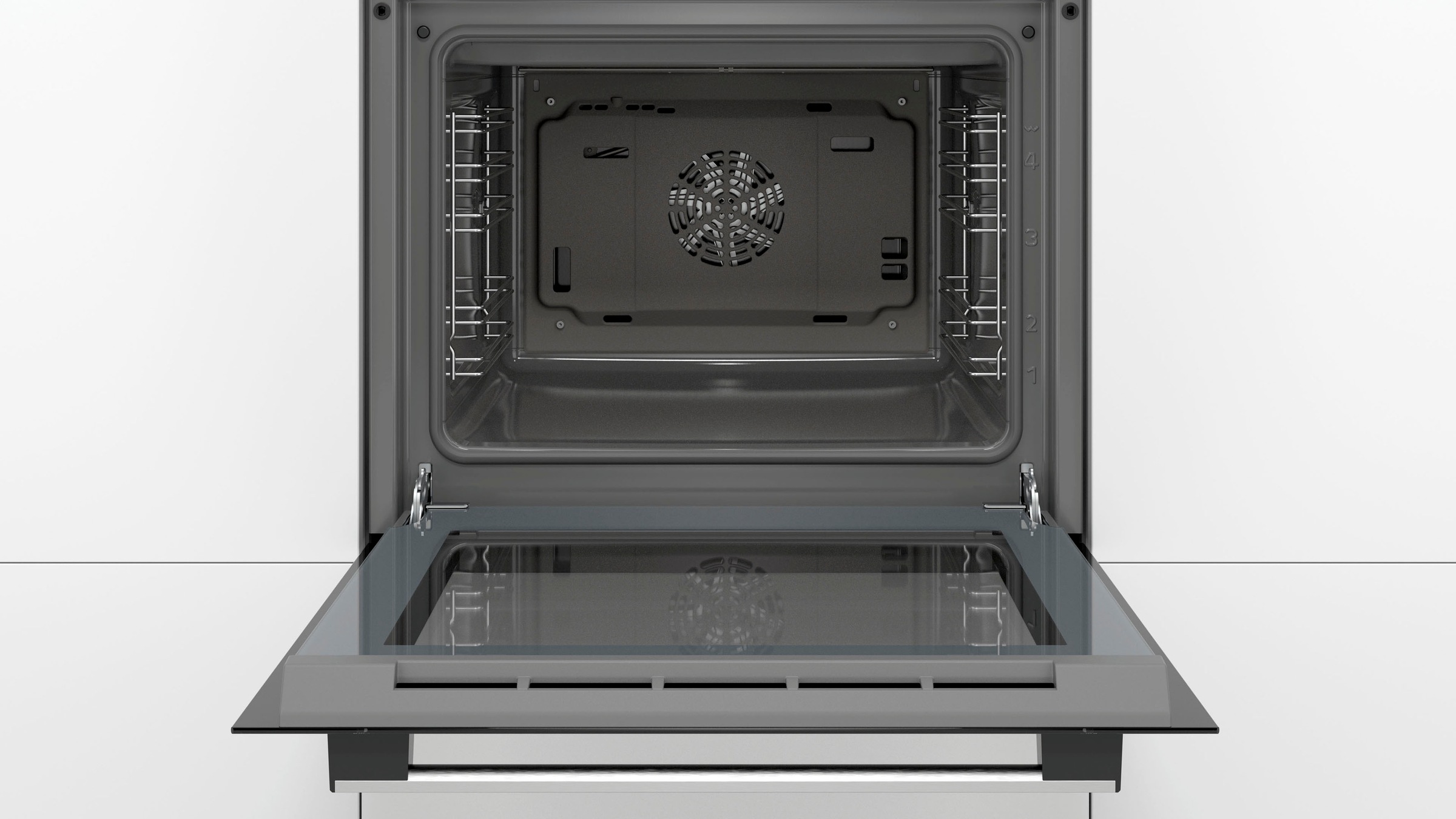 BOSCH Backofen-Set »HBF133BR0«, mit Teleskopauszug nachrüstbar, ecoClean Direct