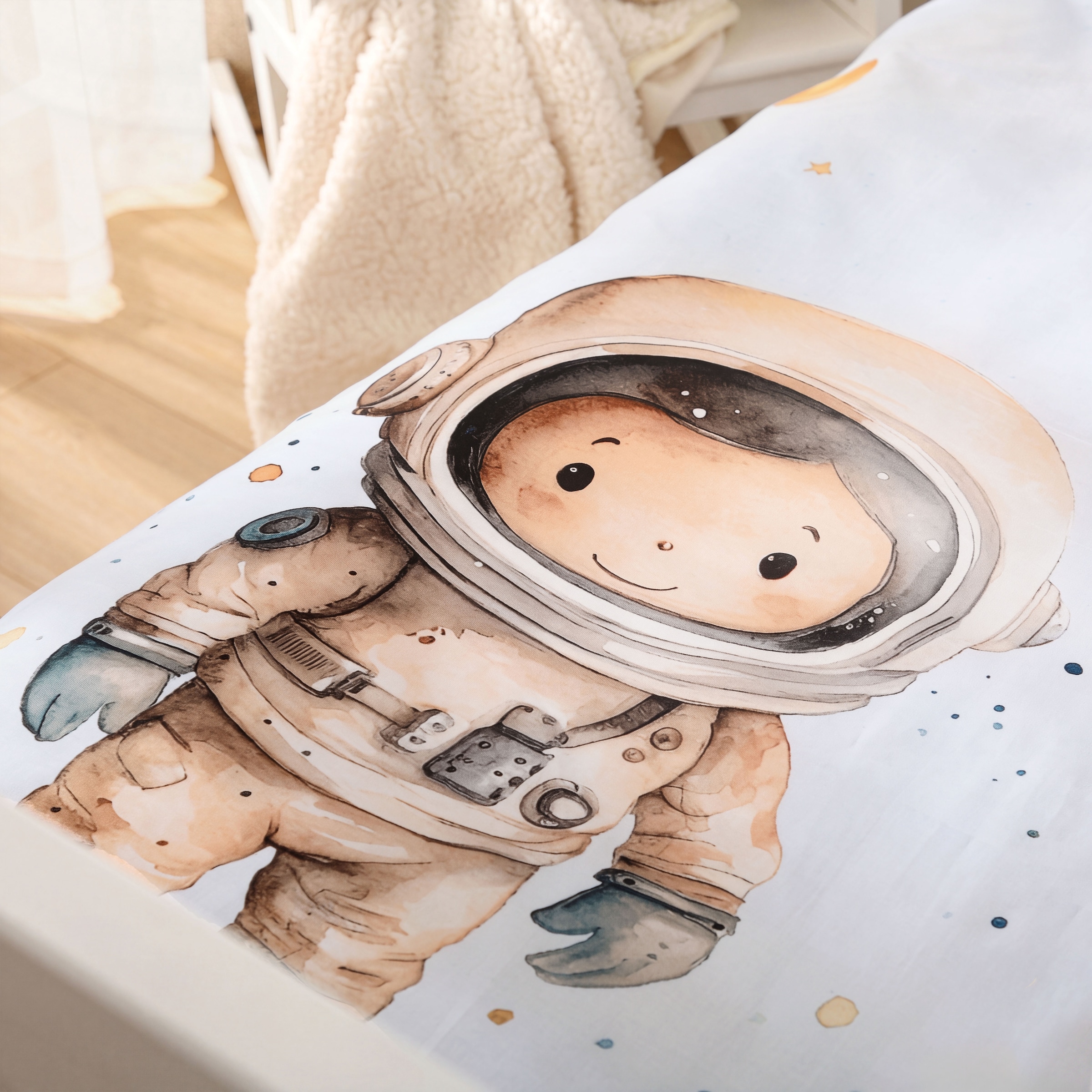 Baby Best Babybettwäsche »Kleiner Astronaut« 2 Wendebettwäsche