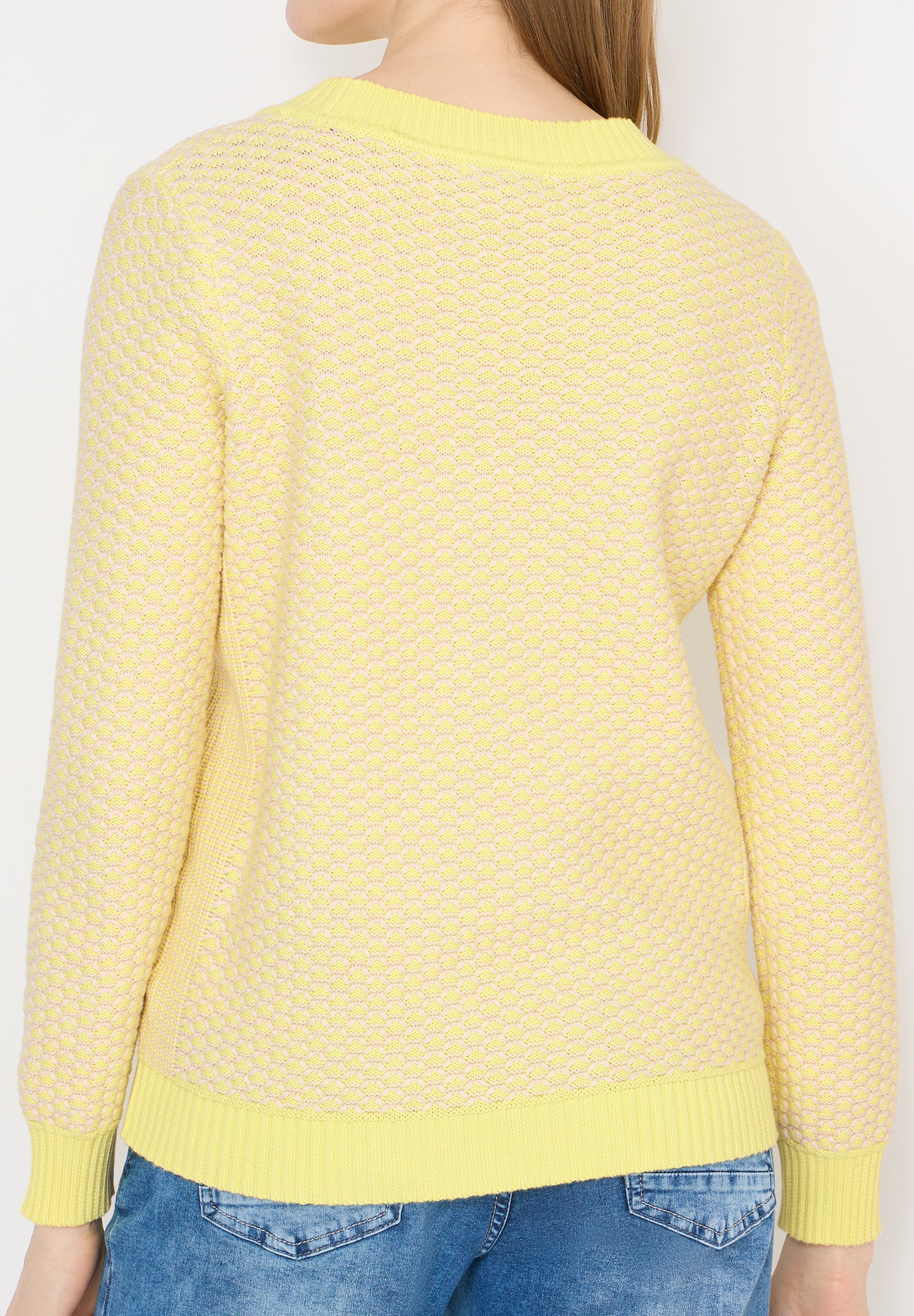 Cecil Strickpullover im Two-Tone-Stil