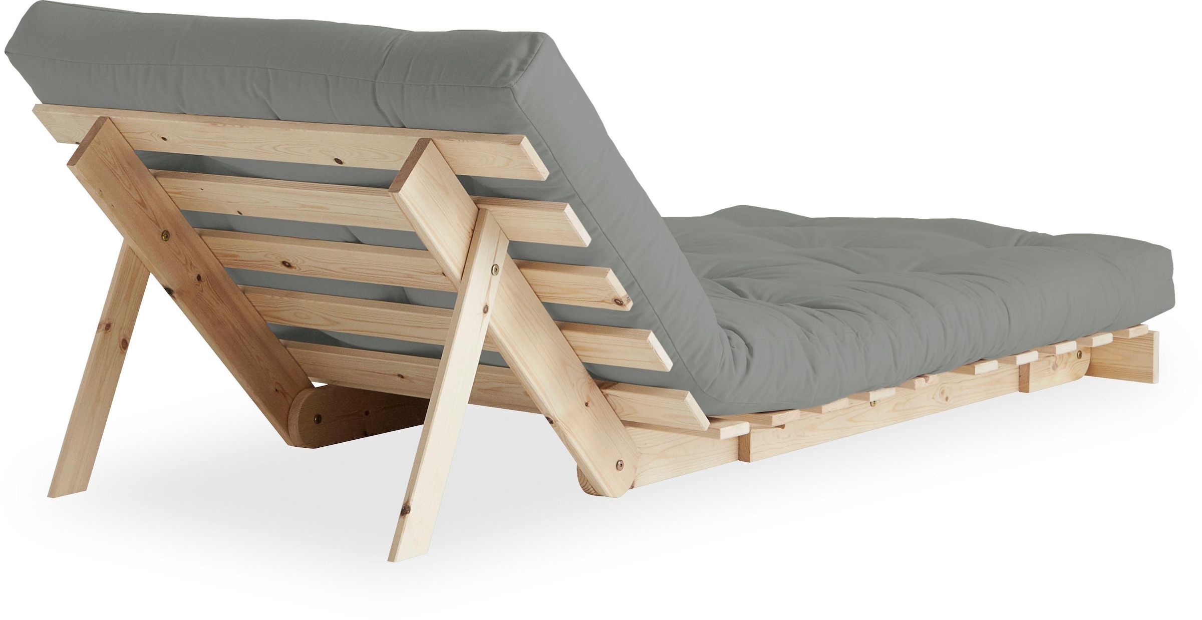 Karup Design Daybett »Daybett Roots Schlafsofa – Gästebett & Sofa aus FSC®-Kiefer« Inkl. Futonmatratze, in mehreren Größen & Farben erhältlich