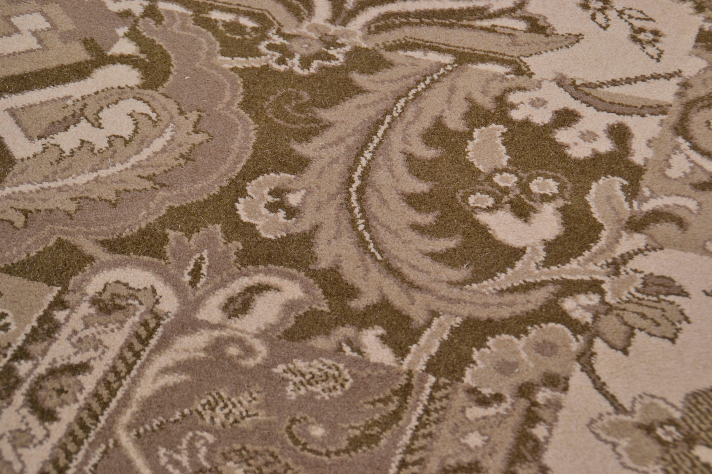 THEKO Teppich »Timeless 3« rechteckig 12 mm Höhe Kurzflor, florales Patchwork Design, 80% Schurwolle, Wohnzimmer