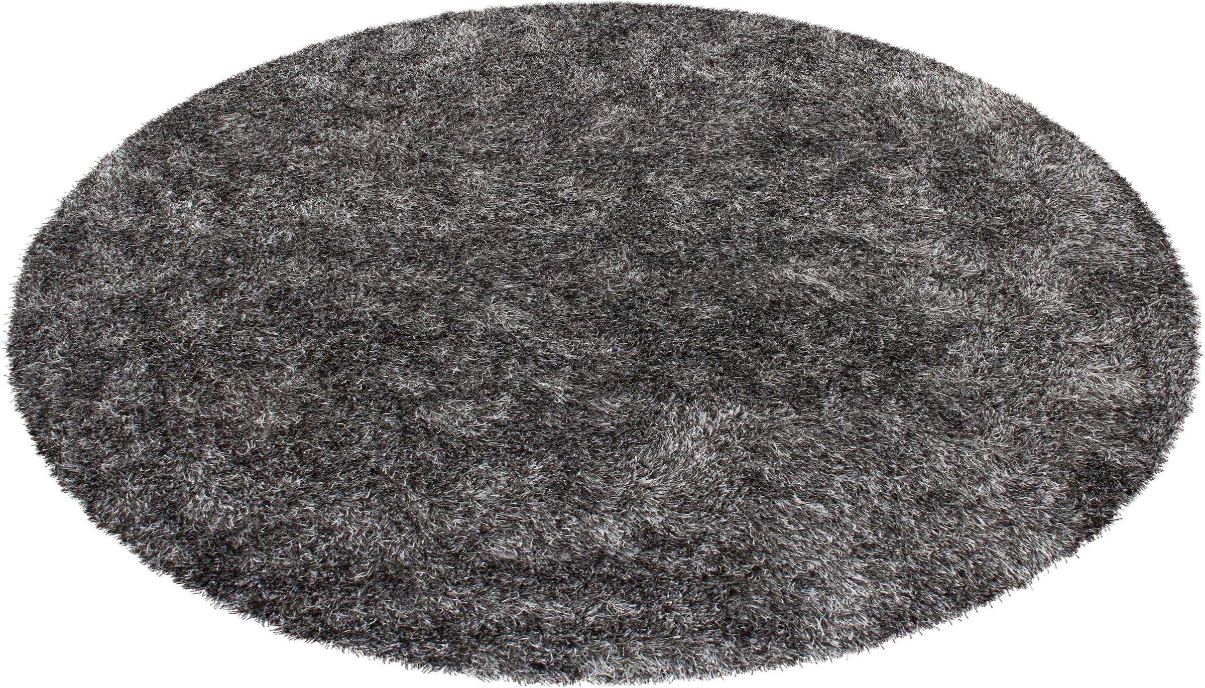 calo-deluxe Hochflor-Teppich »Masada 900«, rund, 40 mm Höhe, Wohnzimmer