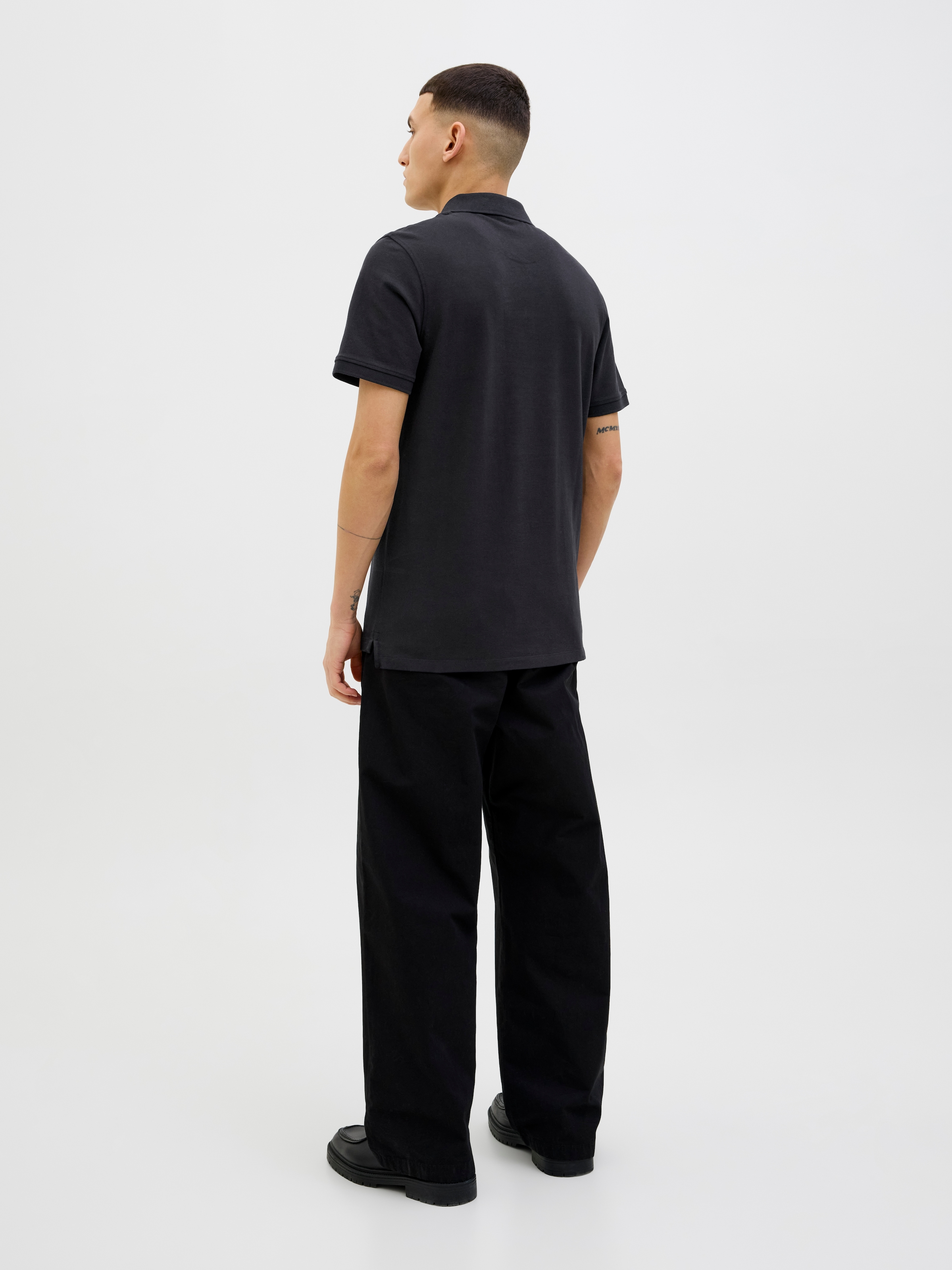 Jack & Jones Poloshirt »JJEPAULOS POLO SS NOOS«, mit Logo Stickerei