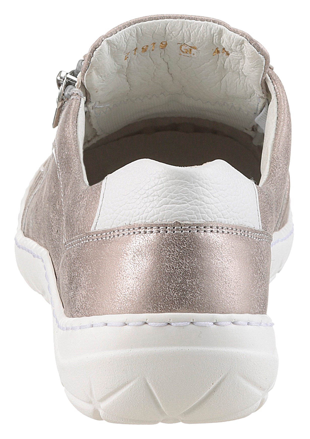 Waldläufer Slip-On Sneaker »K-MILENA«, Komfortschuh, Bequemschuh in extrabreiter Weite K