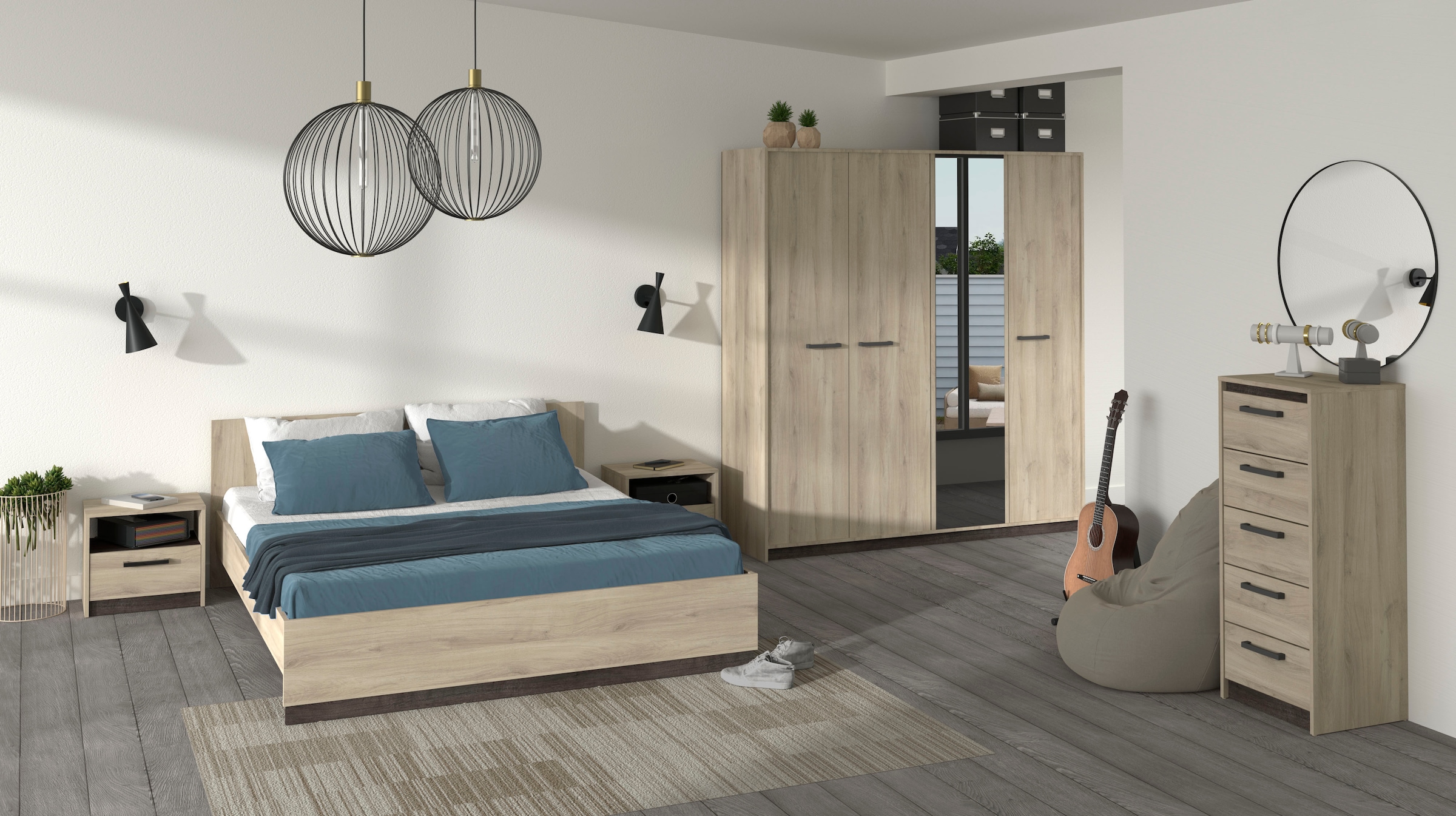 Demeyere GROUP Nachttisch »Watson« Nachttisch mit 1 Schublade