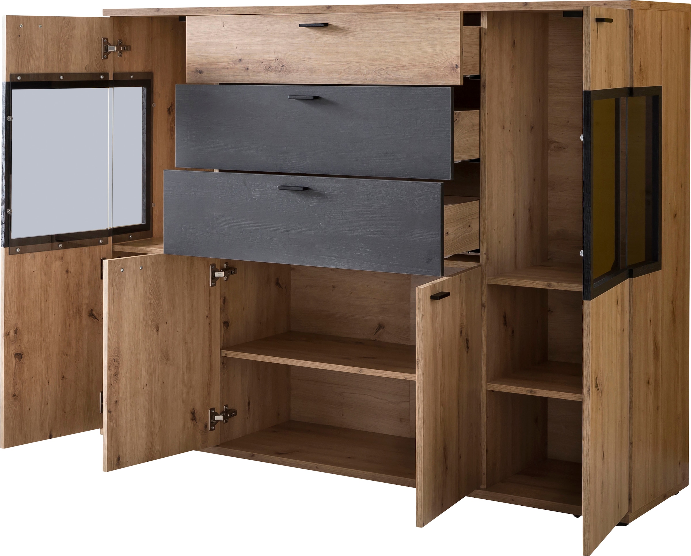 HELA Highboard »Atlanta«, Höhe 125 cm