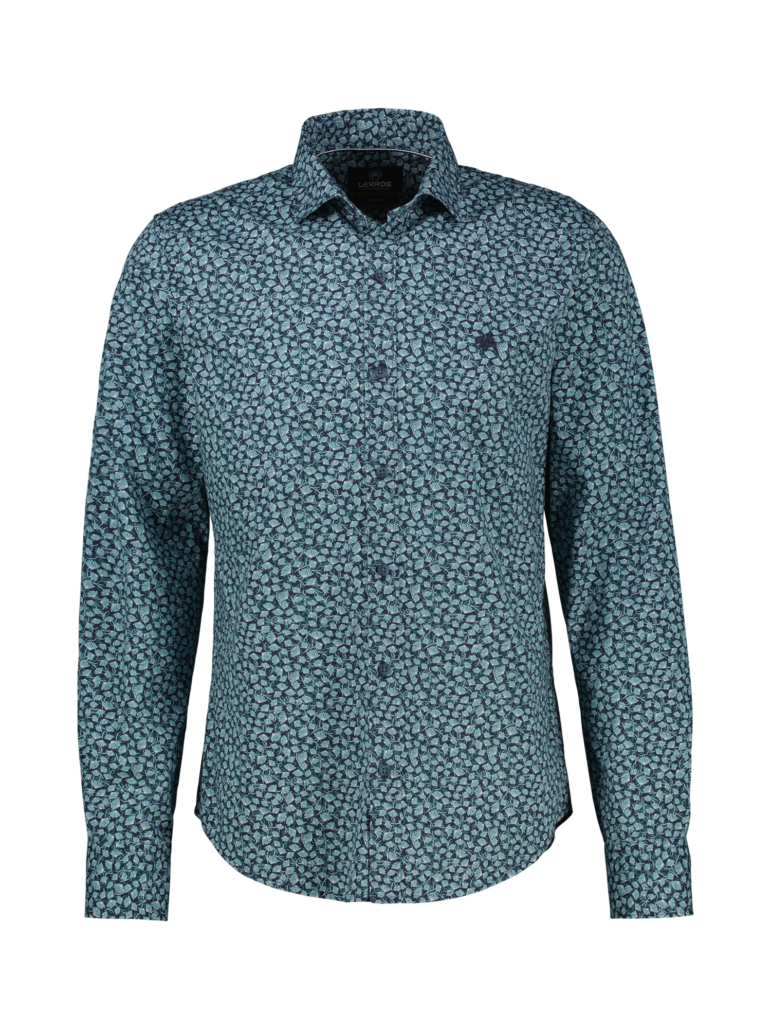 LERROS Langarmhemd »Langarmhemd mit trendigem Printmuster«