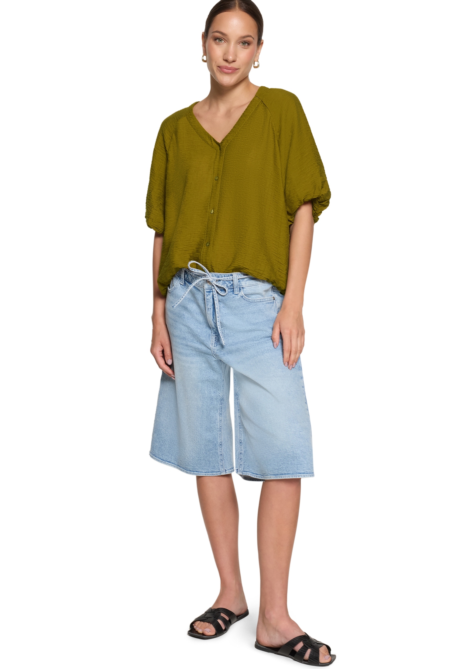 Zero Klassische Bluse »Casual-Bluse«