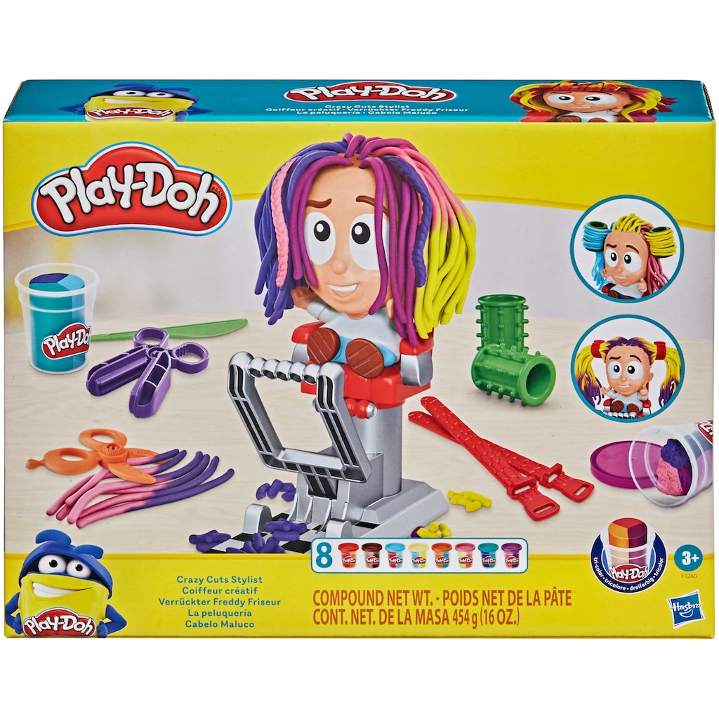 Hasbro Knete »Play-Doh Verrückter Freddy Friseur«