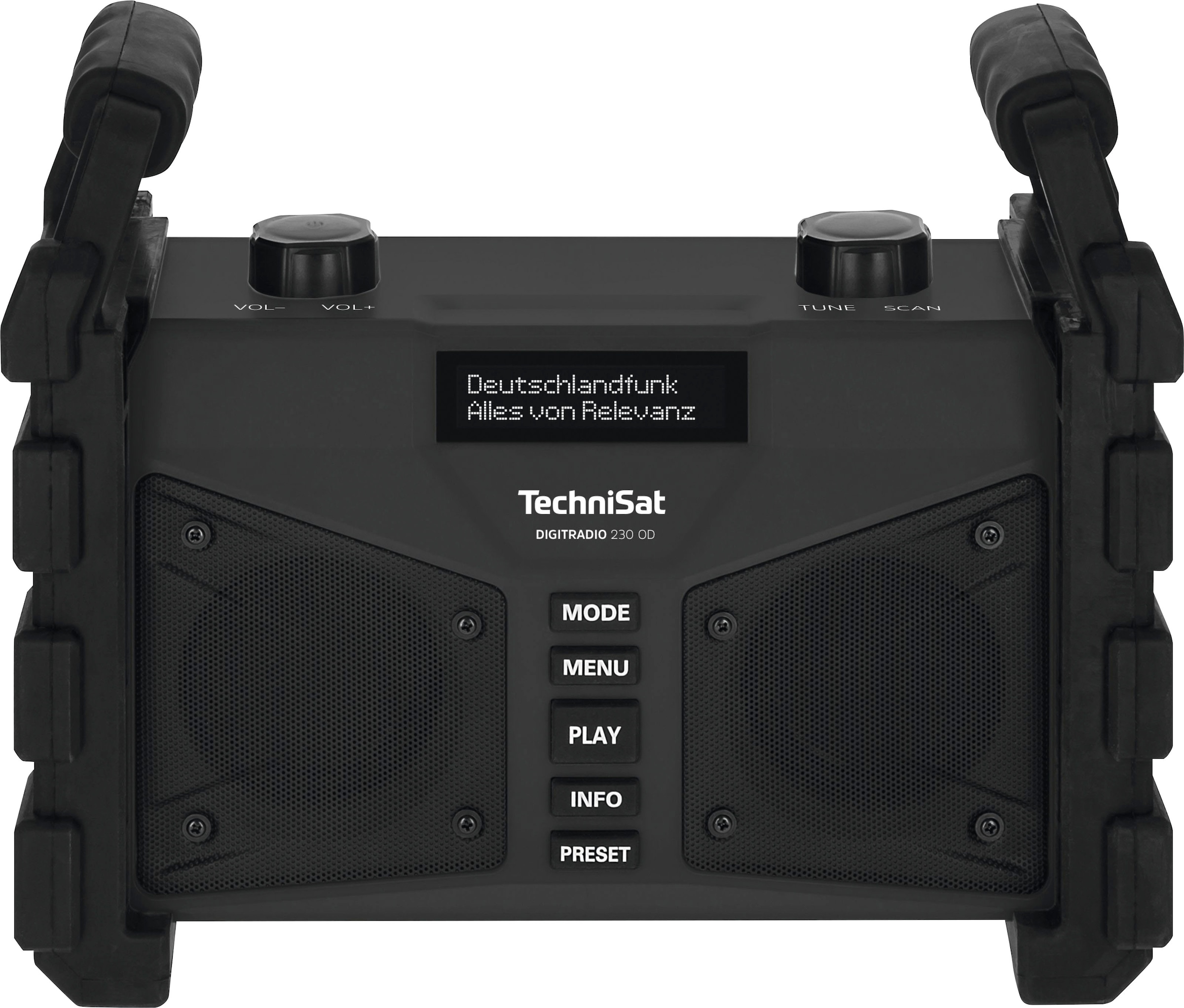 TechniSat Baustellenradio »DIGITRADIO 230 OD«, (Bluetooth UKW mit RDS 12 W),  staub- und wassergeschützt (IP65) online kaufen | mit 3 Jahren XXL Garantie | Baustellenradios
