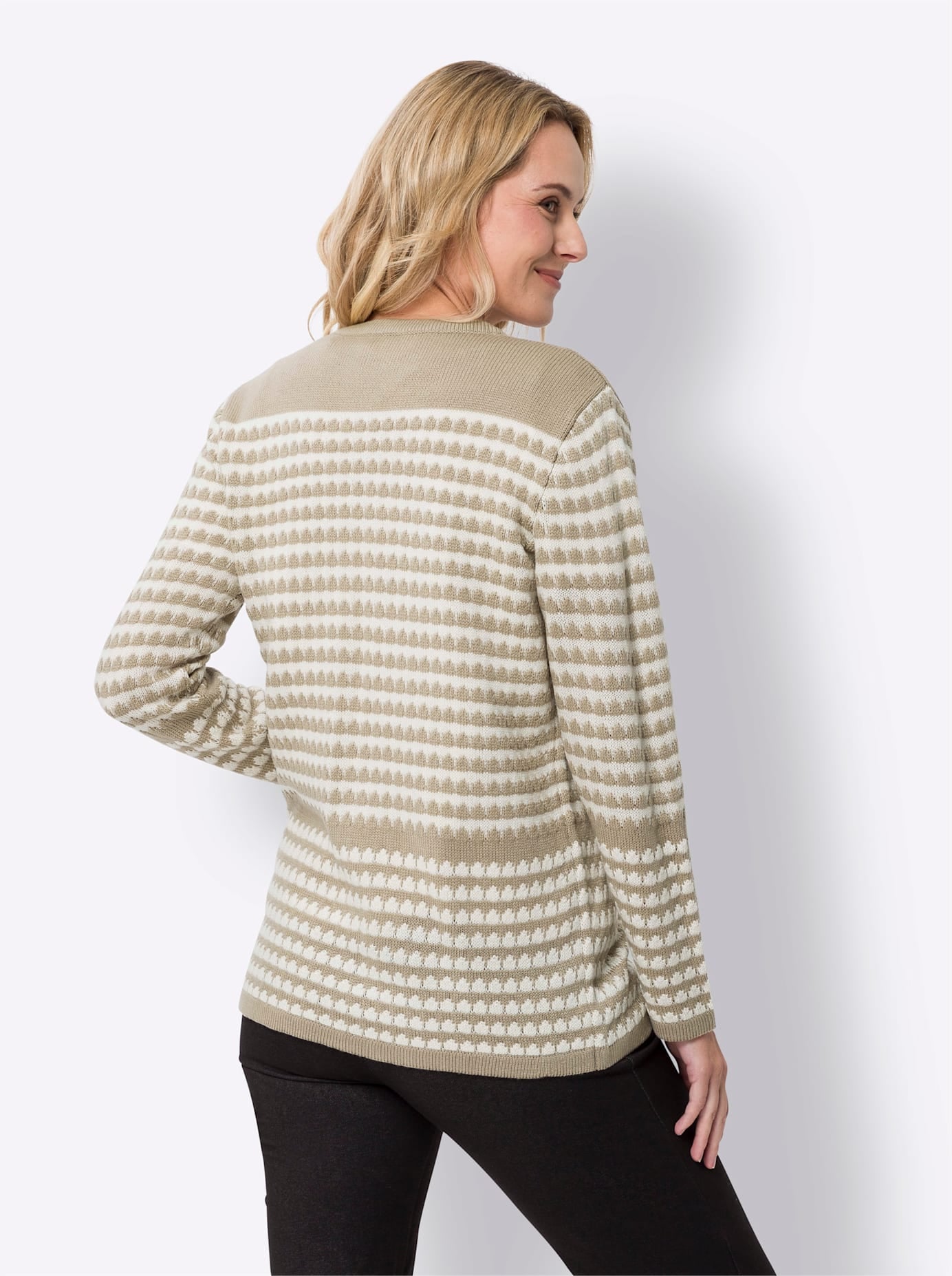 Classic Basics Longstrickjacke