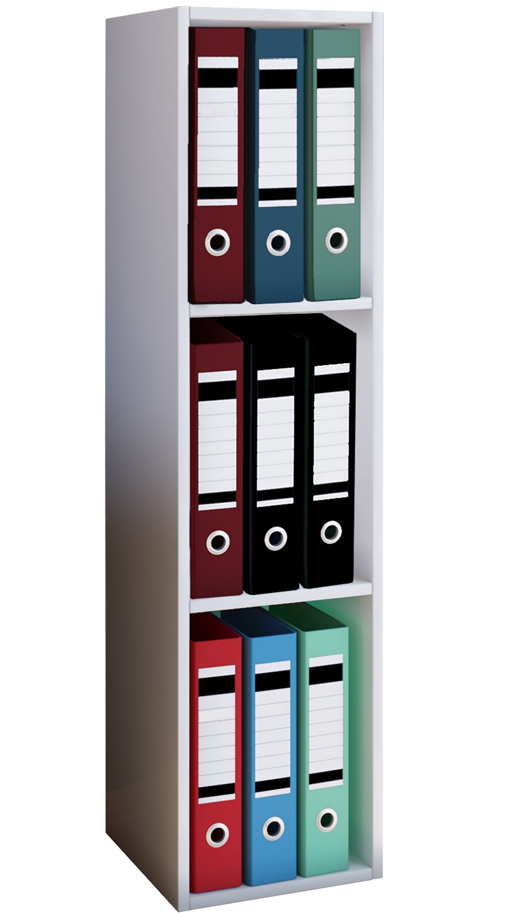 VCM Bücherregal "Holz Büro Regal Bücher Ordner Aktenregal Offas 3f" 1 Stk. tlg.