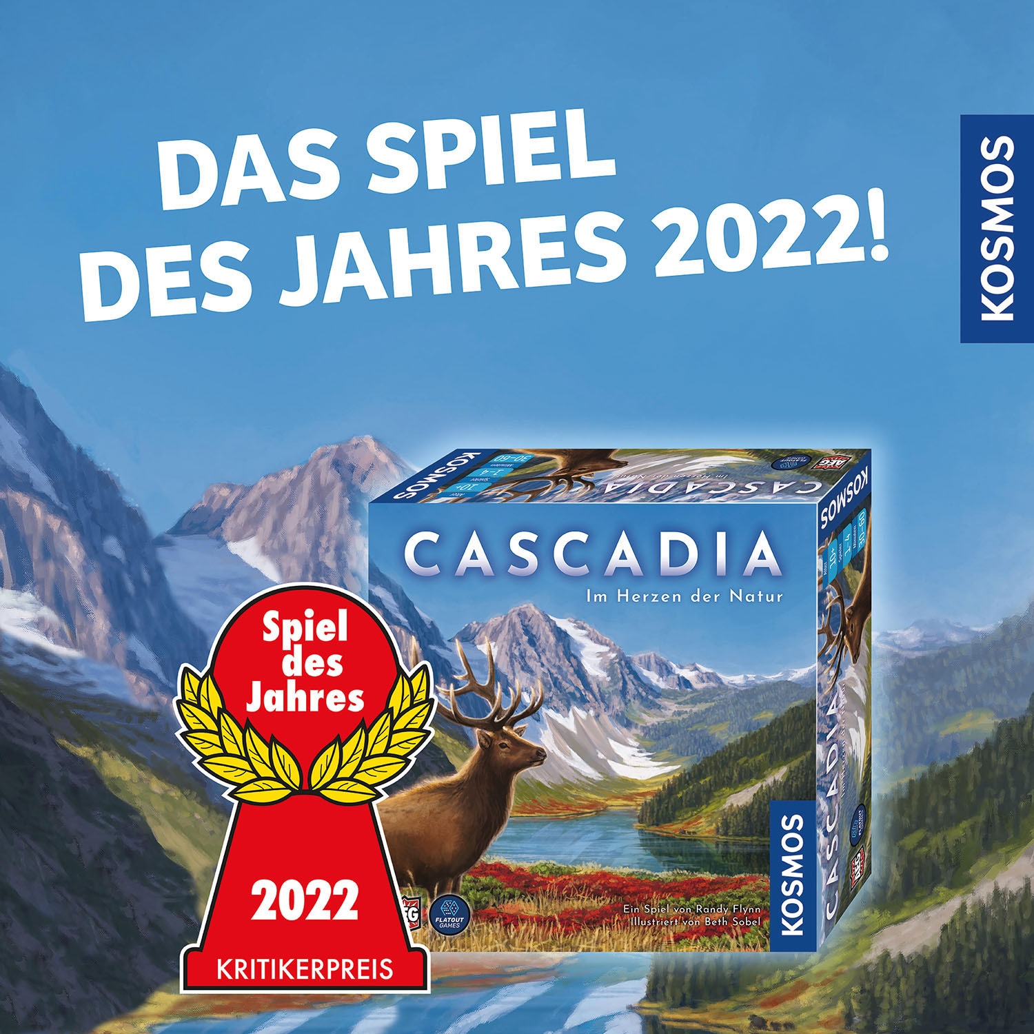 Kosmos Spiel »Cascadia«