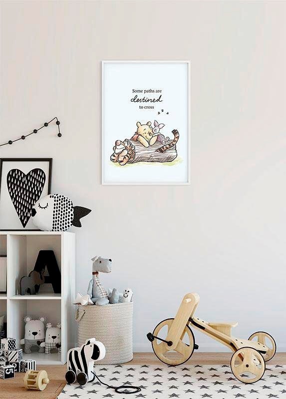 Komar Poster »Winnie Garantie Jahren 3 Kinderzimmer, mit XXL online Schlafzimmer, Disney, kaufen Path«, Wohnzimmer | Pooh