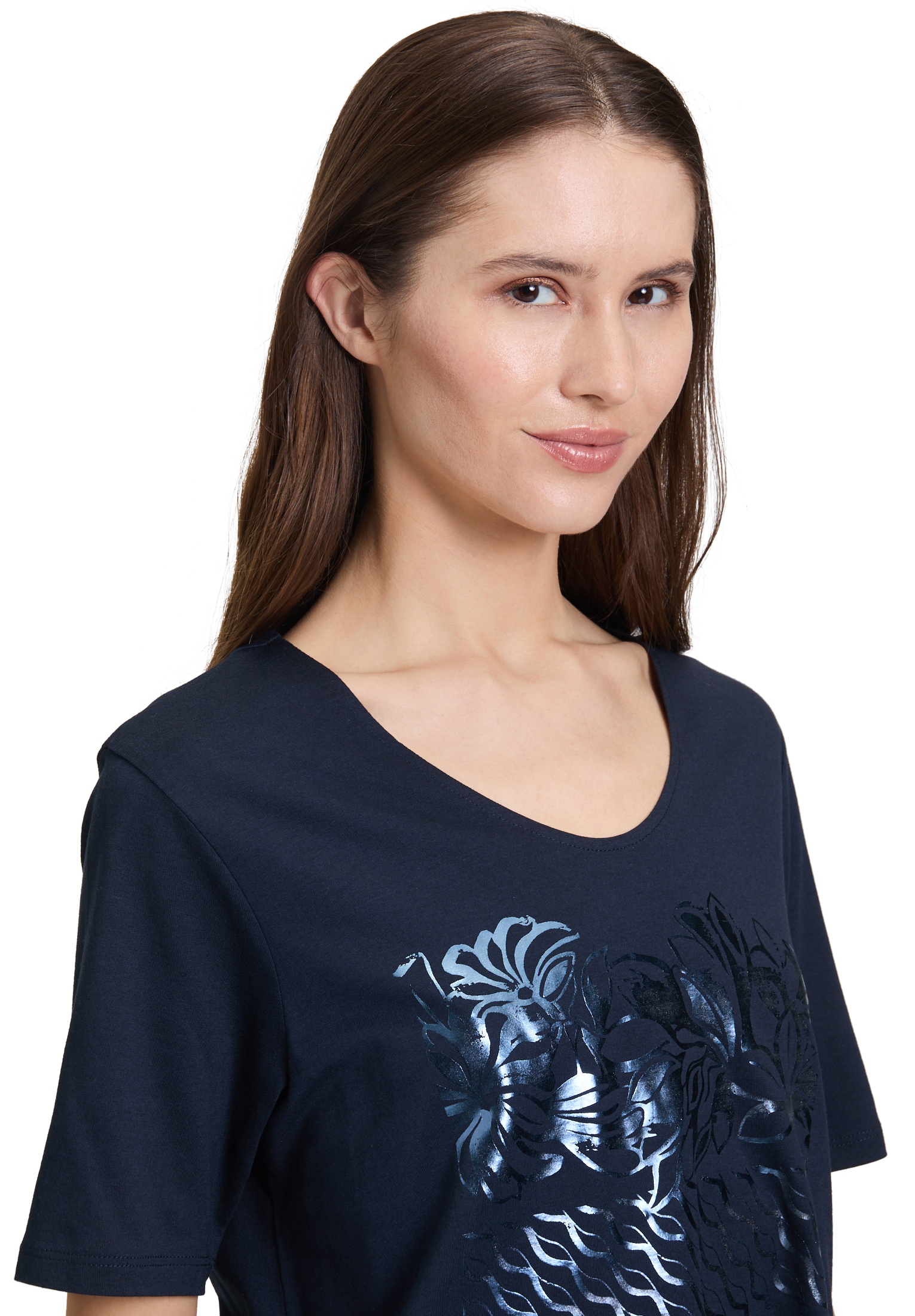 Betty Barclay Langarmshirt »Basic Shirt mit Schleifenknoten«