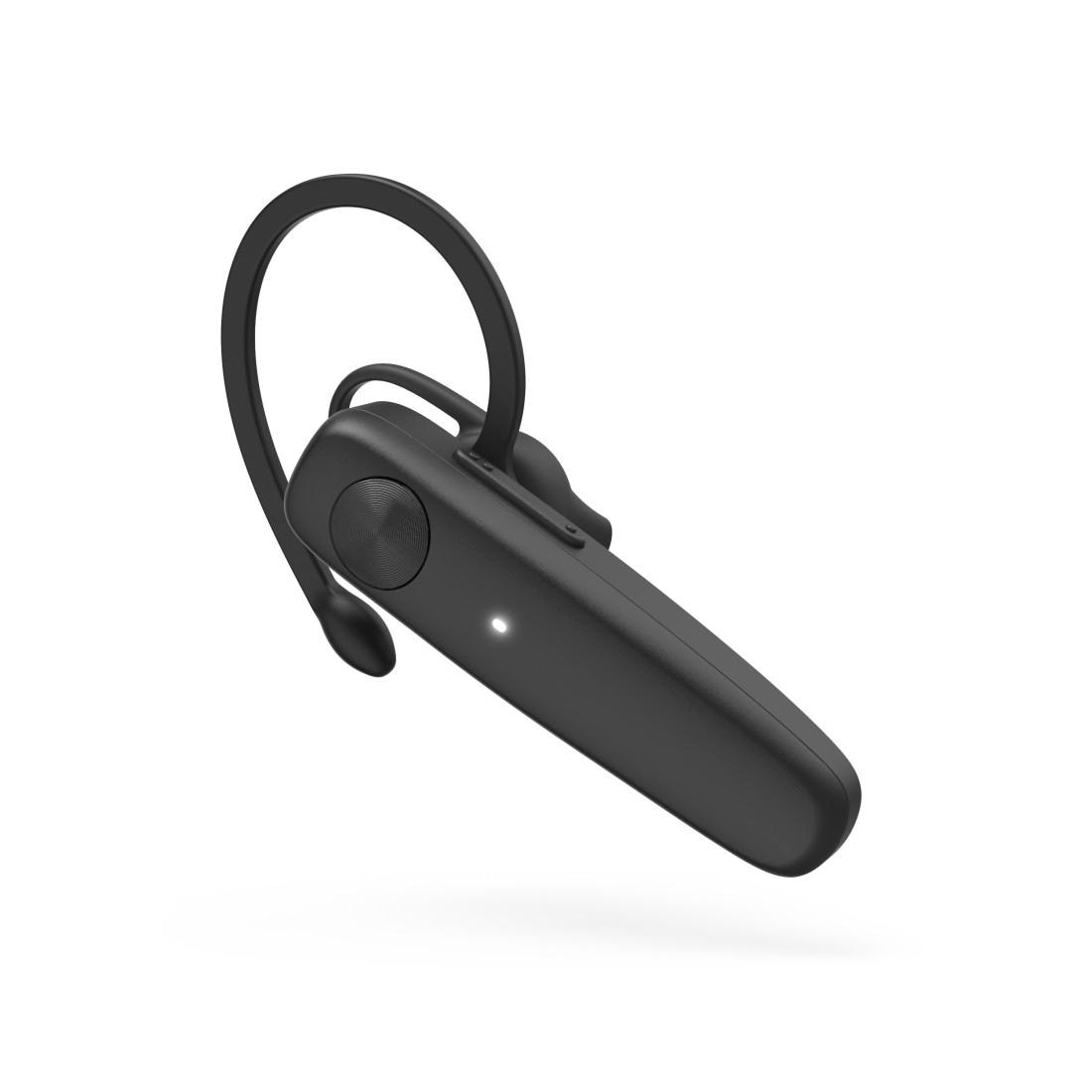 Hama Bluetooth-Kopfhörer »Mono-Bluetooth®-Headset, kabellos, Multipoint« Sprachsteuerung ultraleicht