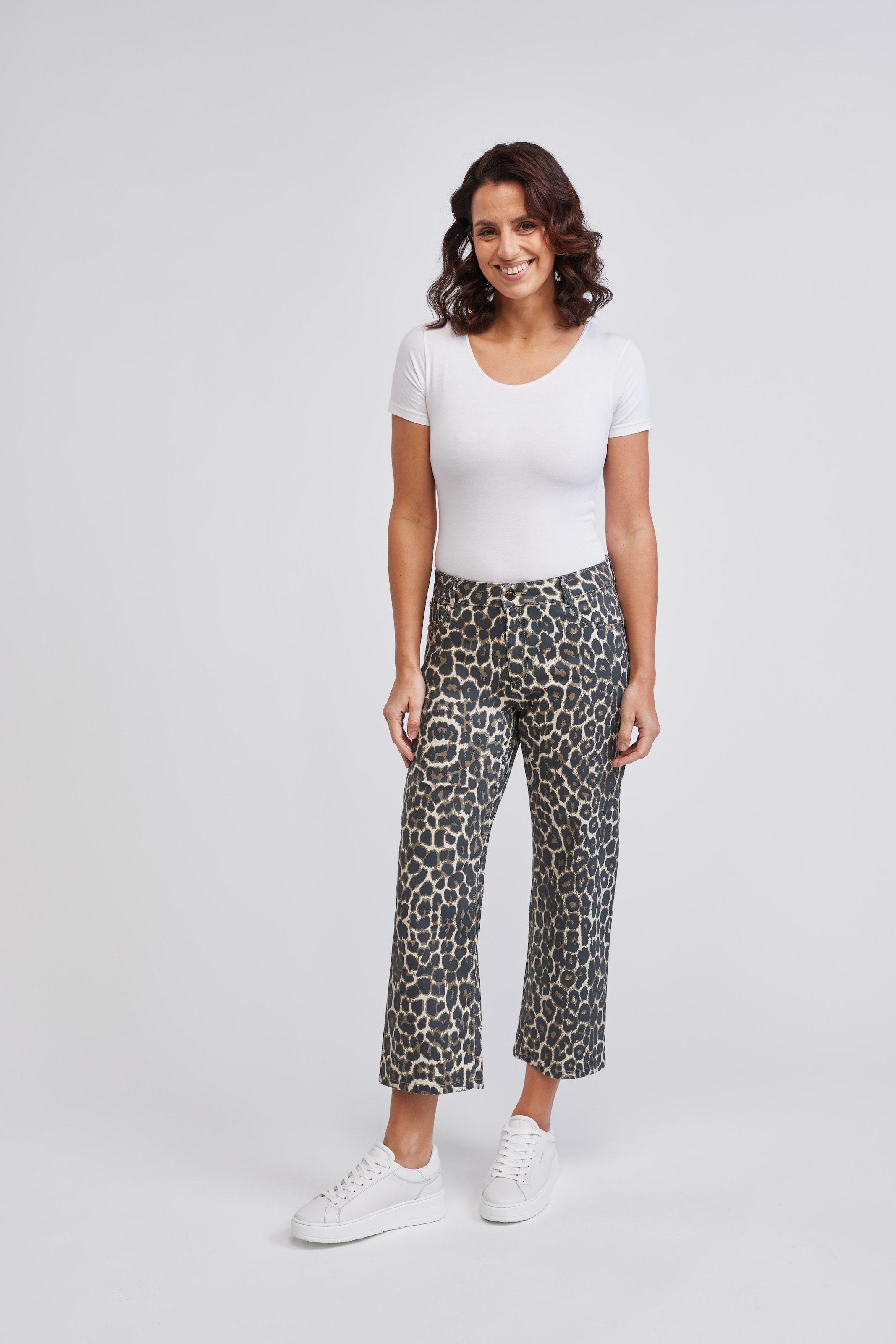 wonderjeans 7/8-Jeans Figurschmeichelnder WonderStretch