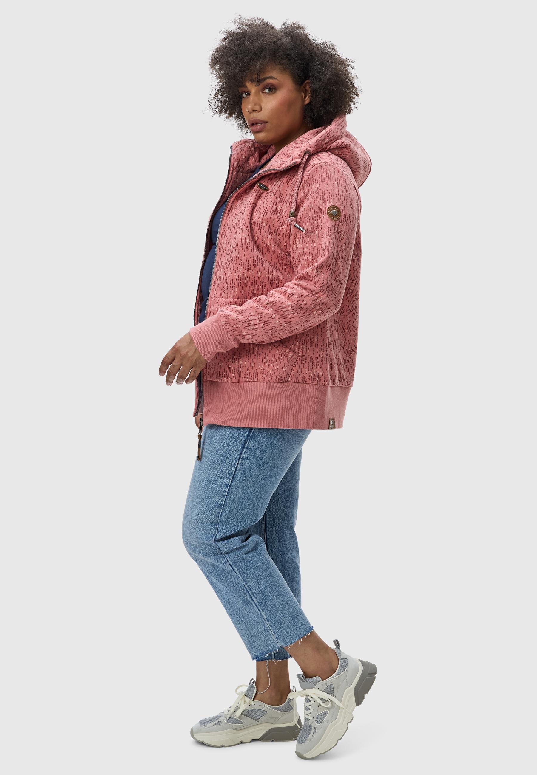 Ragwear Sweatjacke »Sweatjacke Neska Print Zip Plus«
