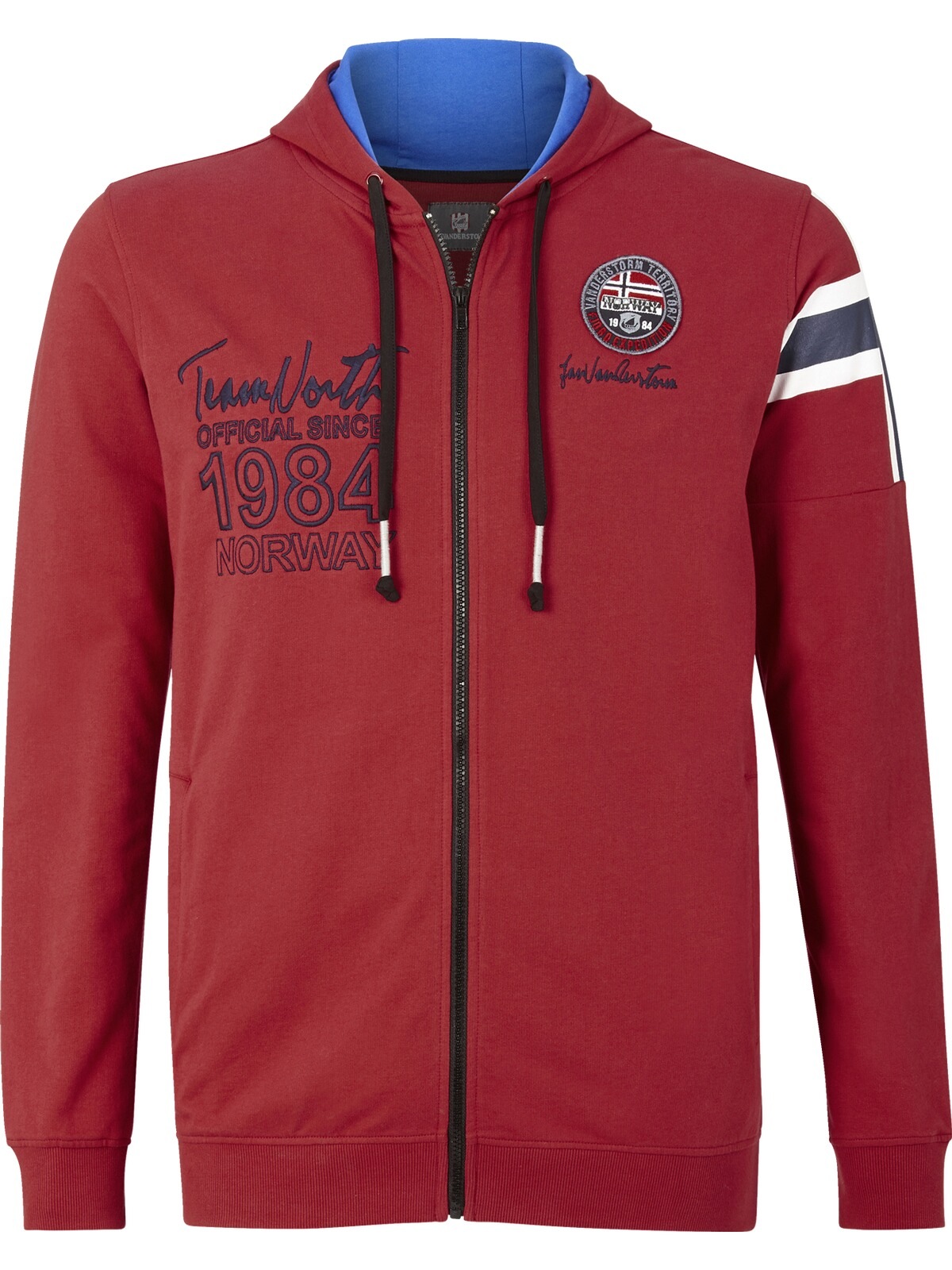 Jan Vanderstorm Kapuzensweatjacke »Sweatjacke ANTOO«